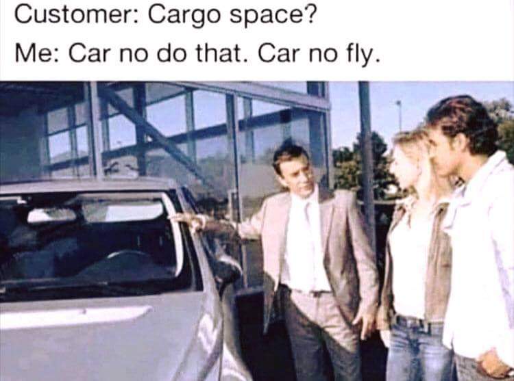 Cargo space r/memes