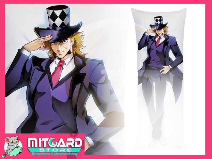 Robert Speedwagon V2 Body Pillow Case JOJO'S BIZARRE ADVENTURE
