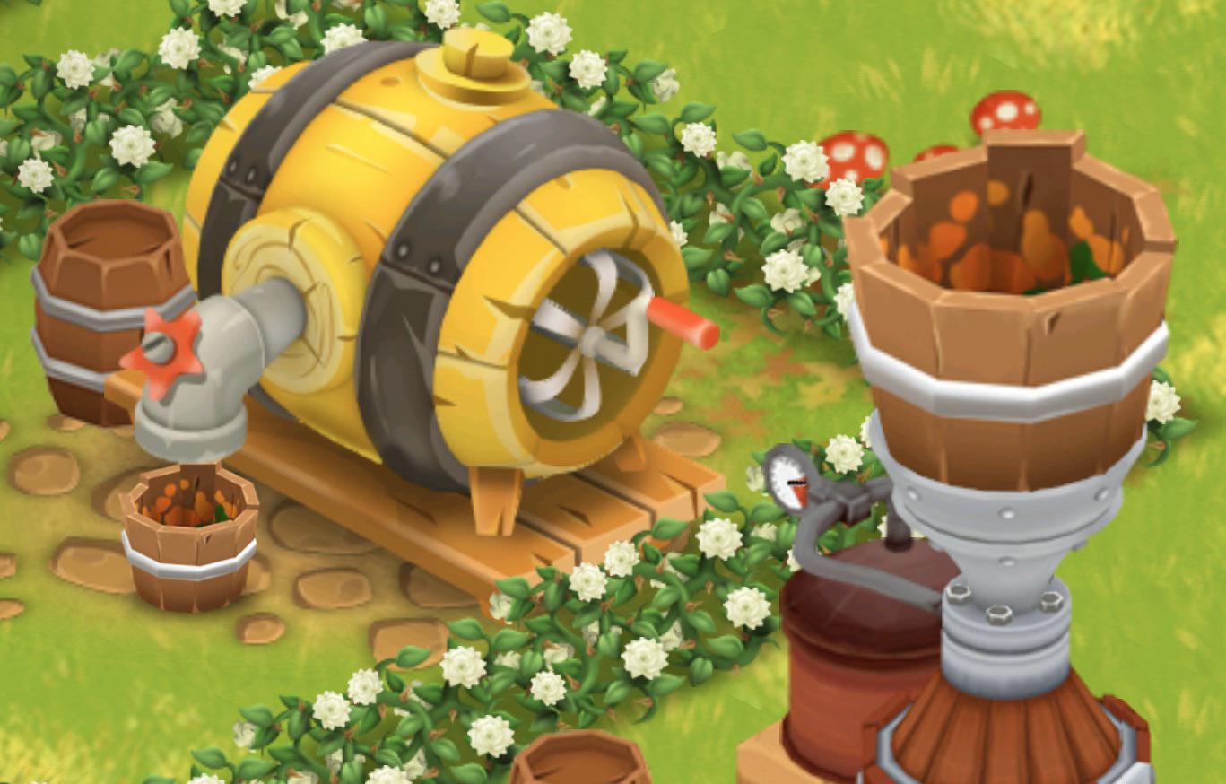 I just noticed that the kegs on the juice press and honey extractor are