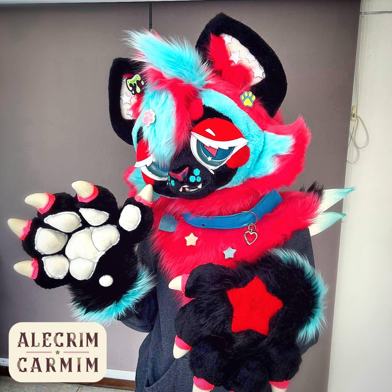 Sprint is ready to go home! r/fursuits