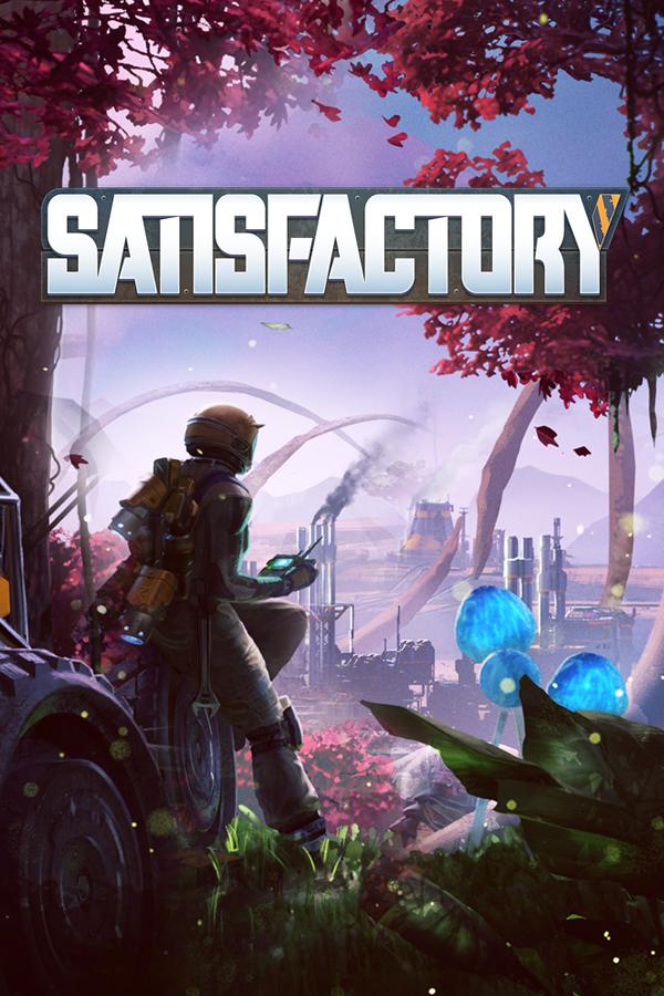 Custom Satisfactory Grid Image for Steam SatisfactoryGame