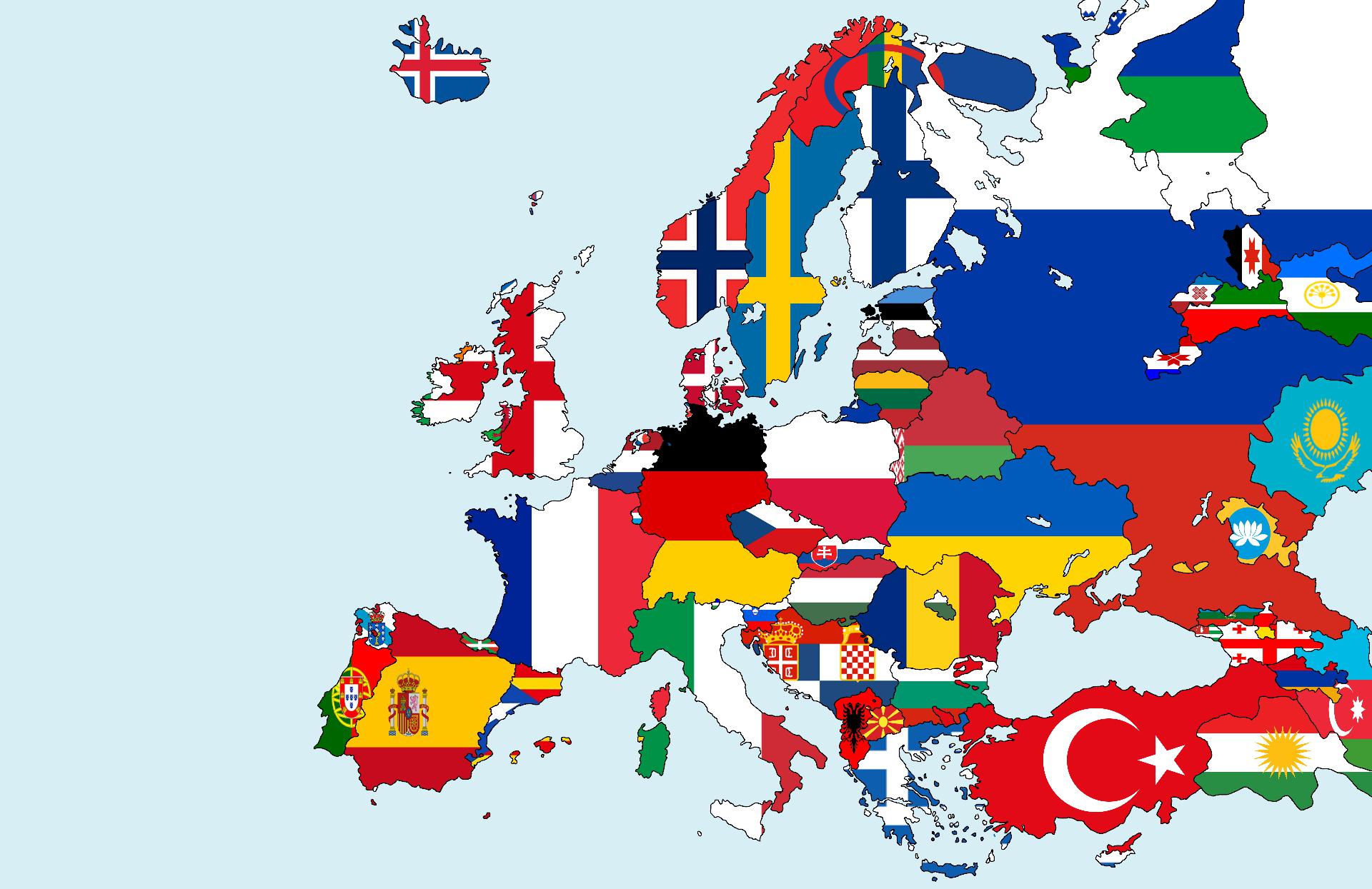 Countries of Europe if borders were based on linguistic lines r/Maps