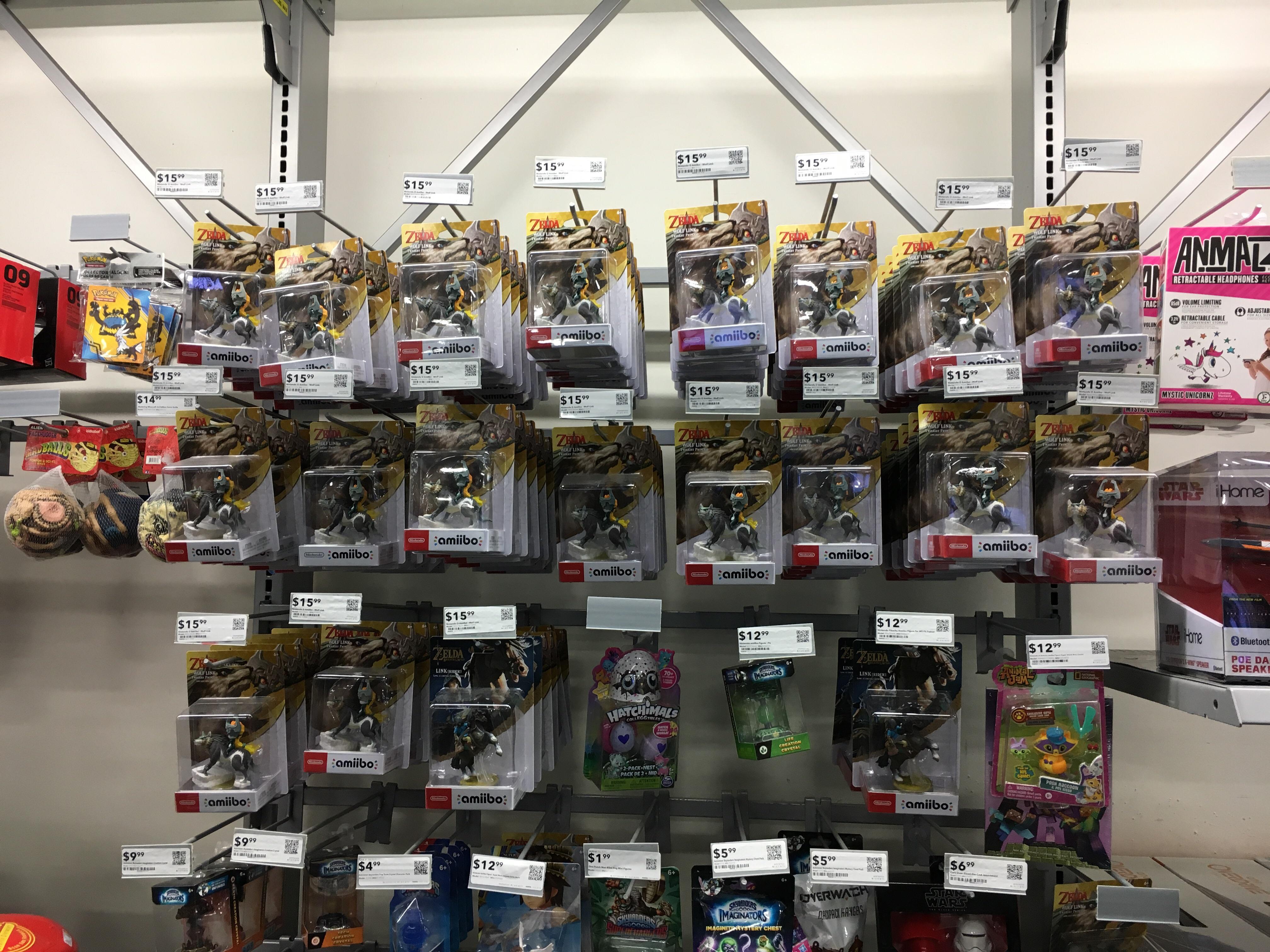 Local Best Buy has such an array of amiibos r/amiibo