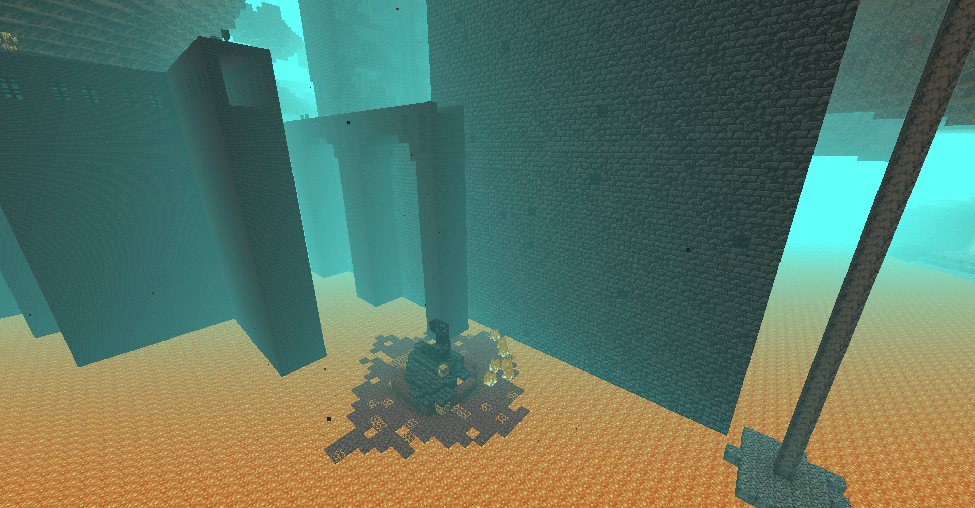 Found a fortress, a bastion and a ruined portal directly next to each