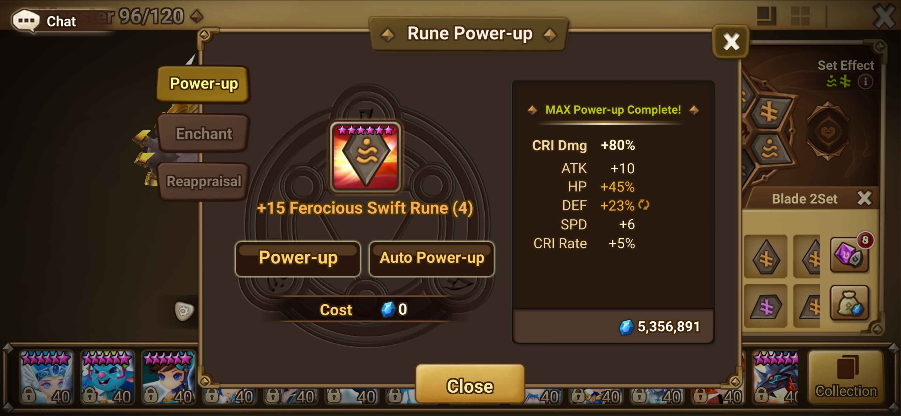 Nice Juicy rune for Eshir (not sure who else to put it on