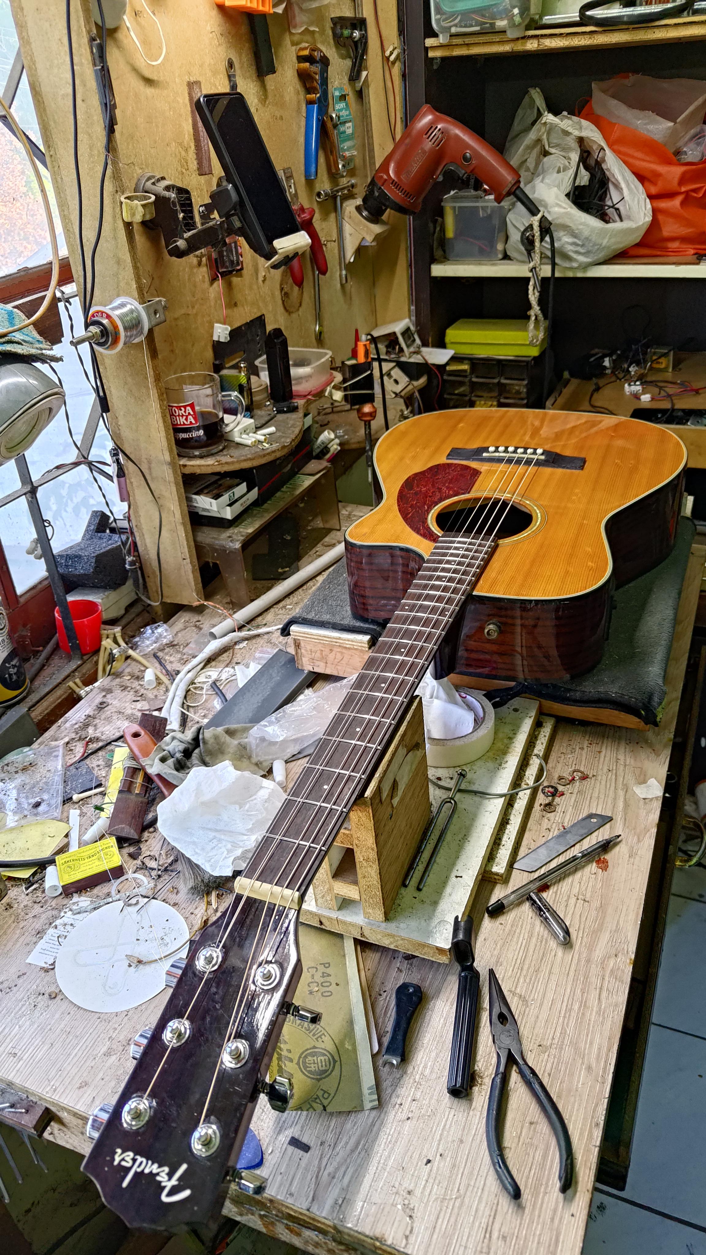 Refret guitar r/fingerstyleguitar