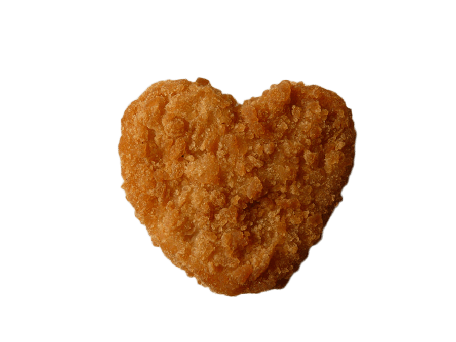 Heart Shaped Chicken Nugget r/cutouts