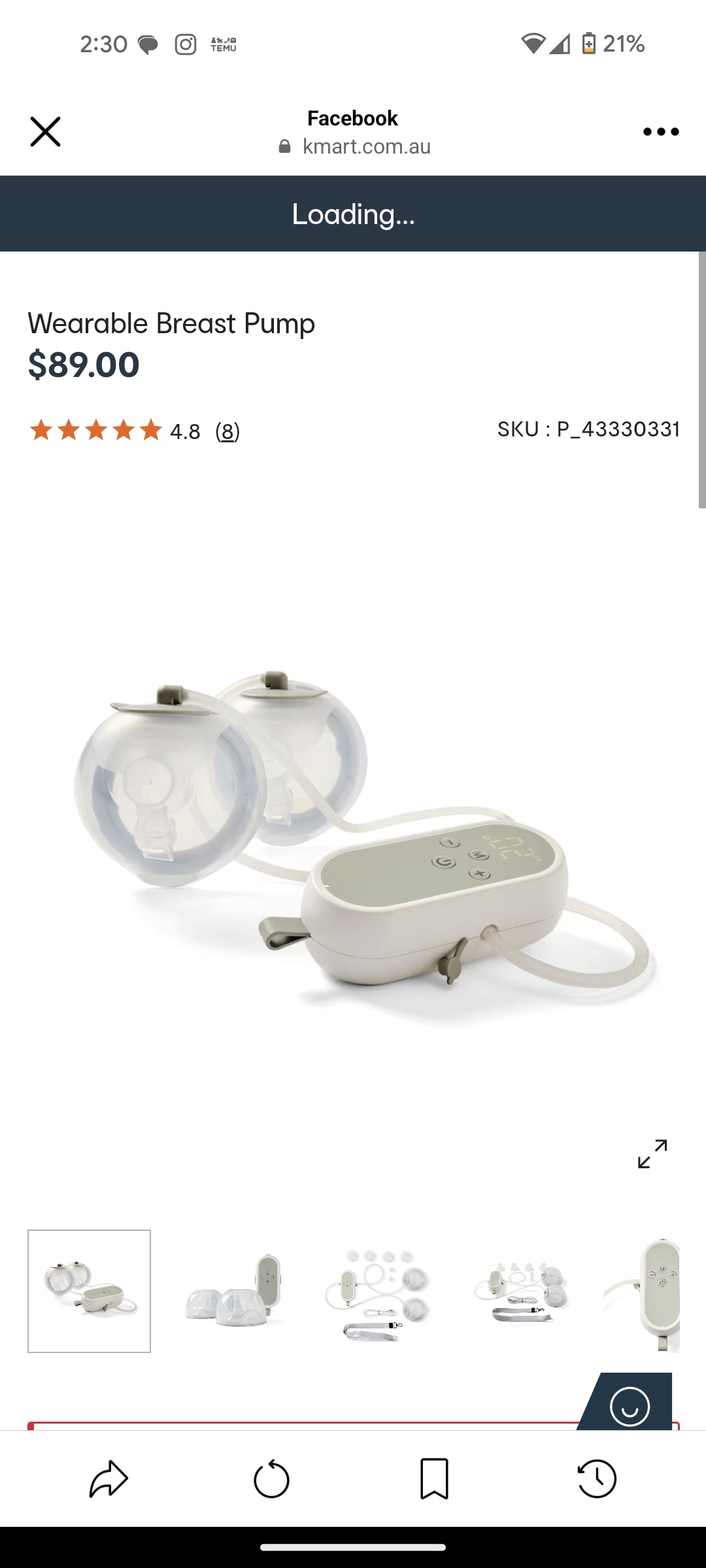 Kmart wearable breast pump replacement parts? r/ExclusivelyPumping