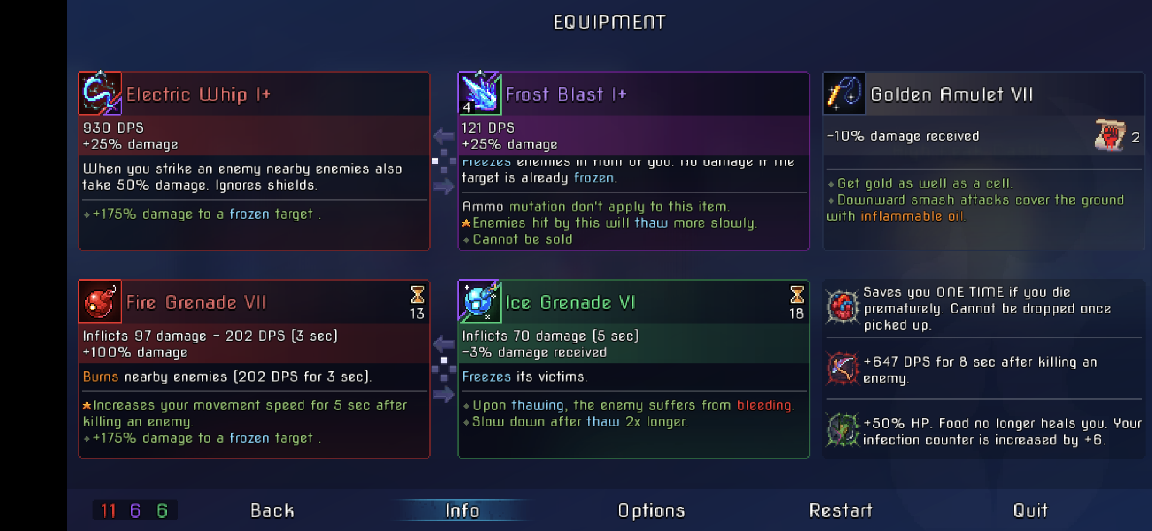 I wound up so OP this playthrough. Beat Clock Tower boss with ease 🙌