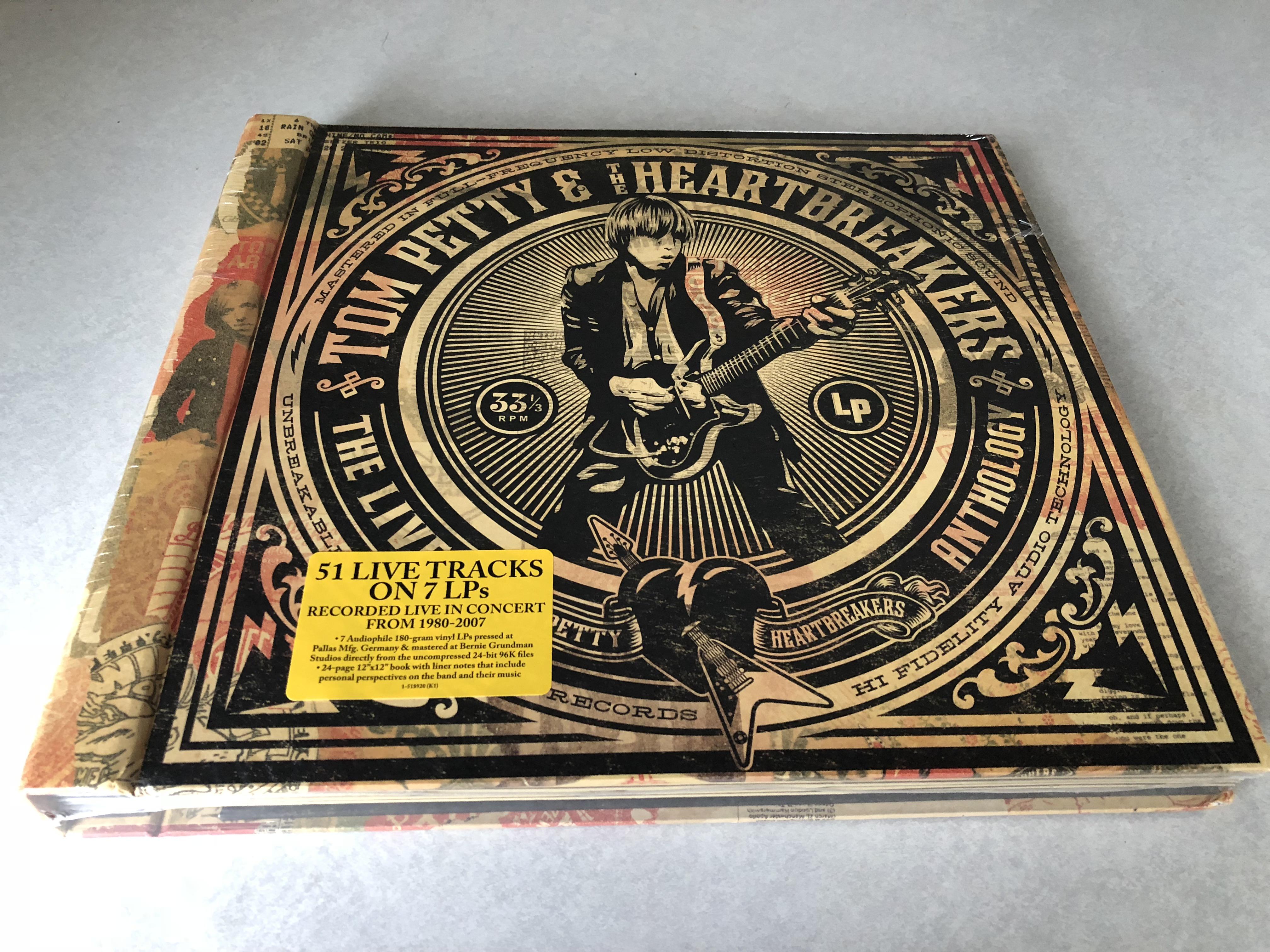 Tom Petty & The Heartbreakers Live Anthology I can’t believe I now