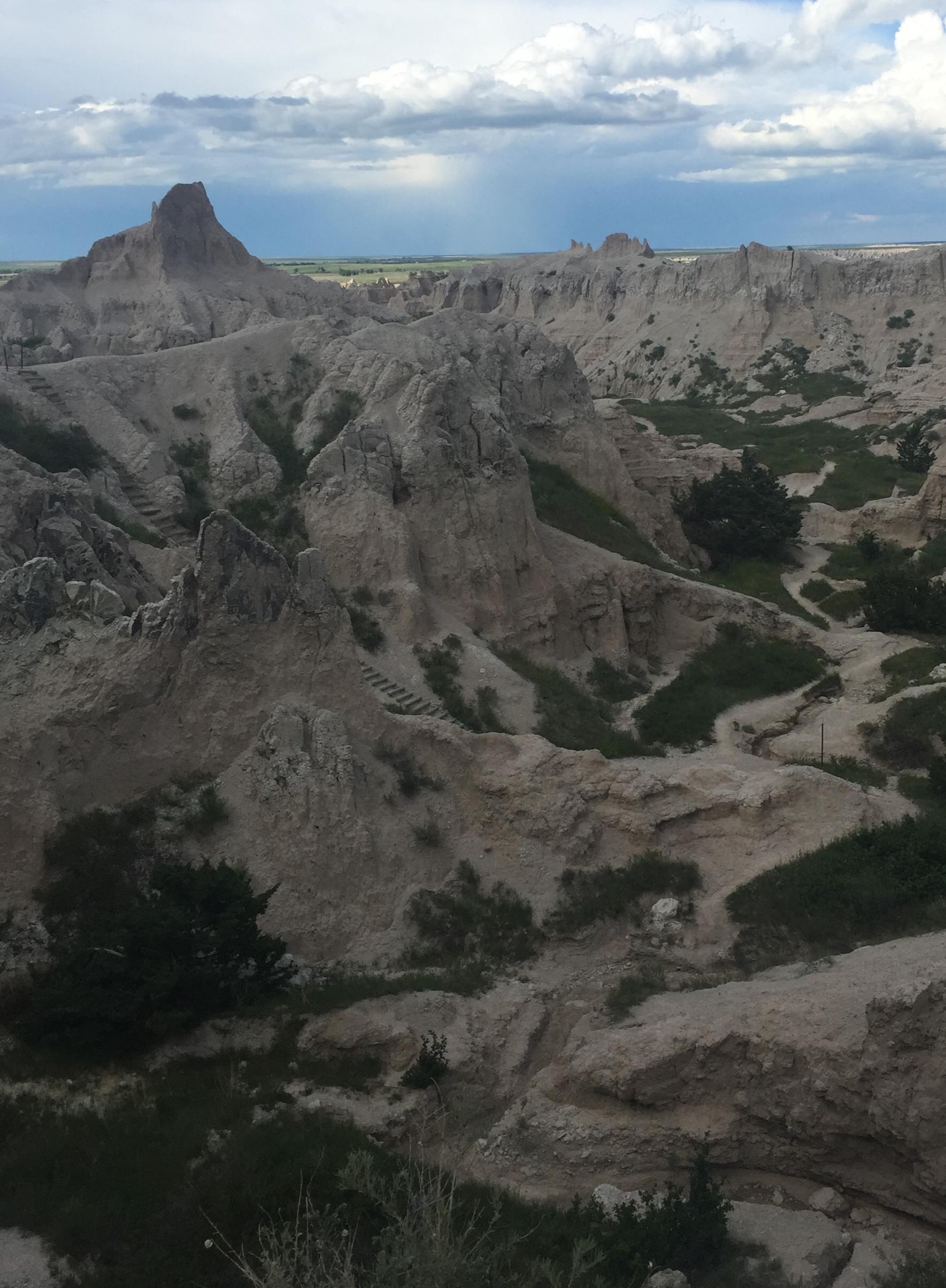 A beautiful little hike through Badlands National Park, South Dakota