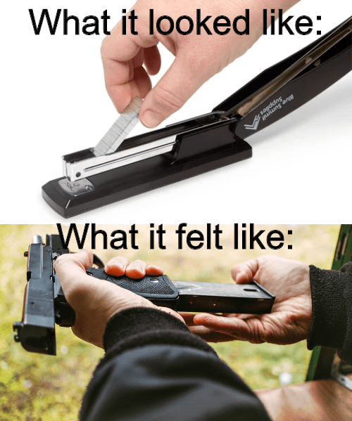 Loading Gun Meme Captions Beautiful