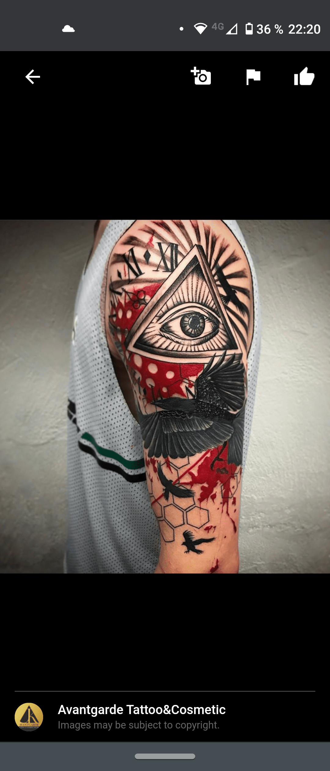 My Trash Polka Tattoo From Avantgarde Studio In Munich Germany – Tattoo Lover Family 2520_x_1080_png