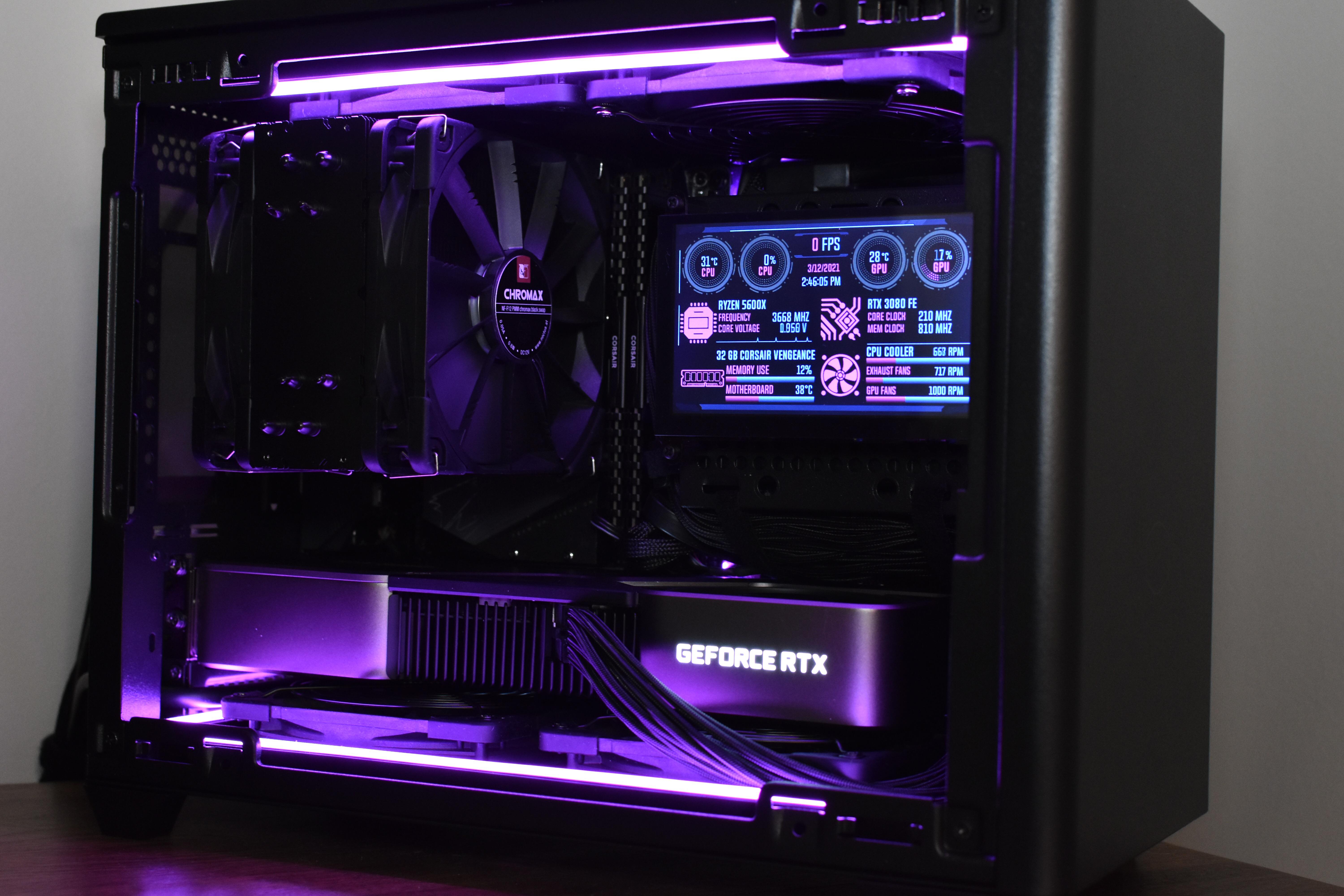 NR200, DeepCool AK620, PNY 4080, ASUS B650EI r/sffpc