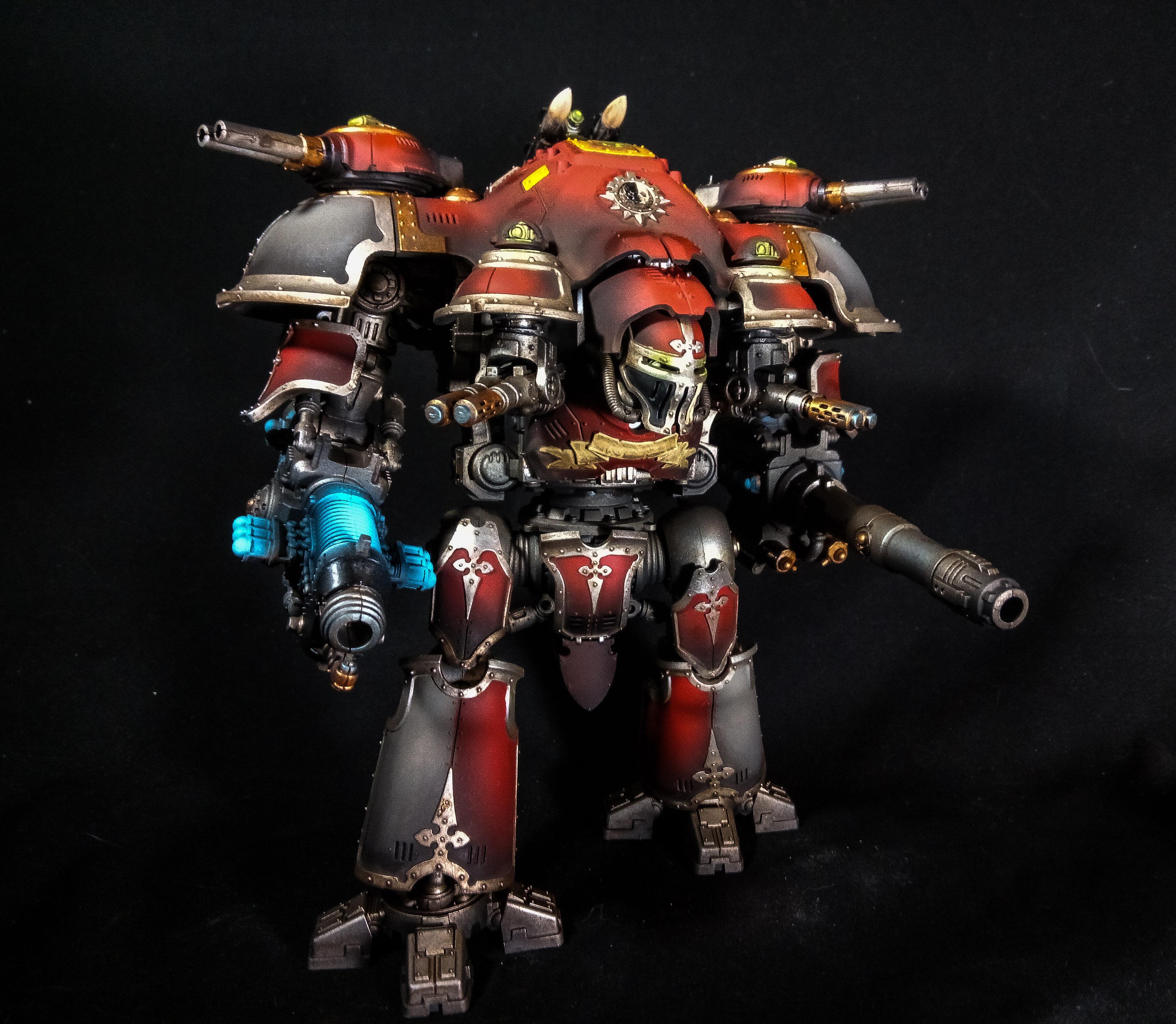House Vulker Imperial Knight Castellan r/minipainting