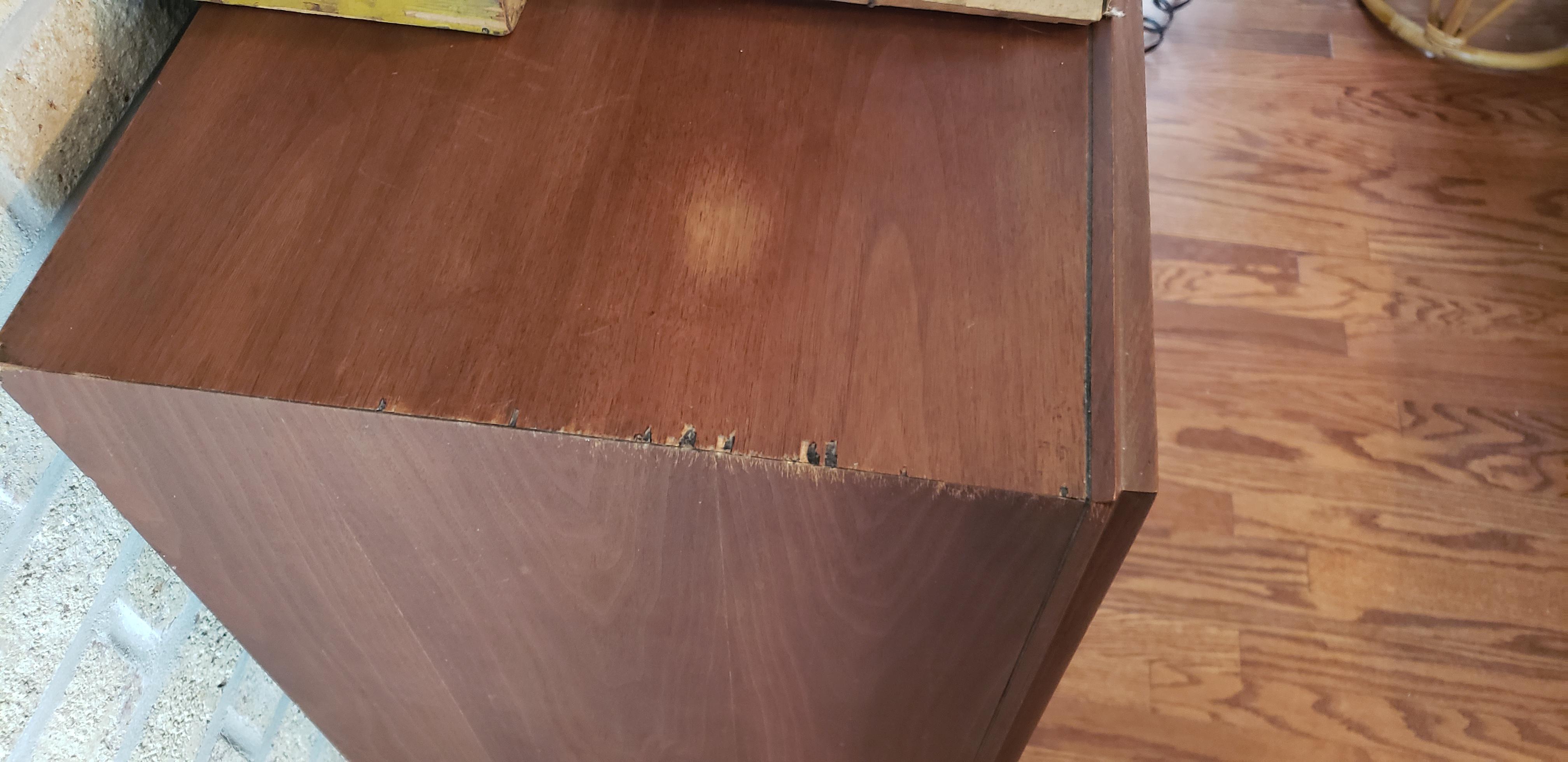 Veneer repair on my speakers. r/vintageaudio