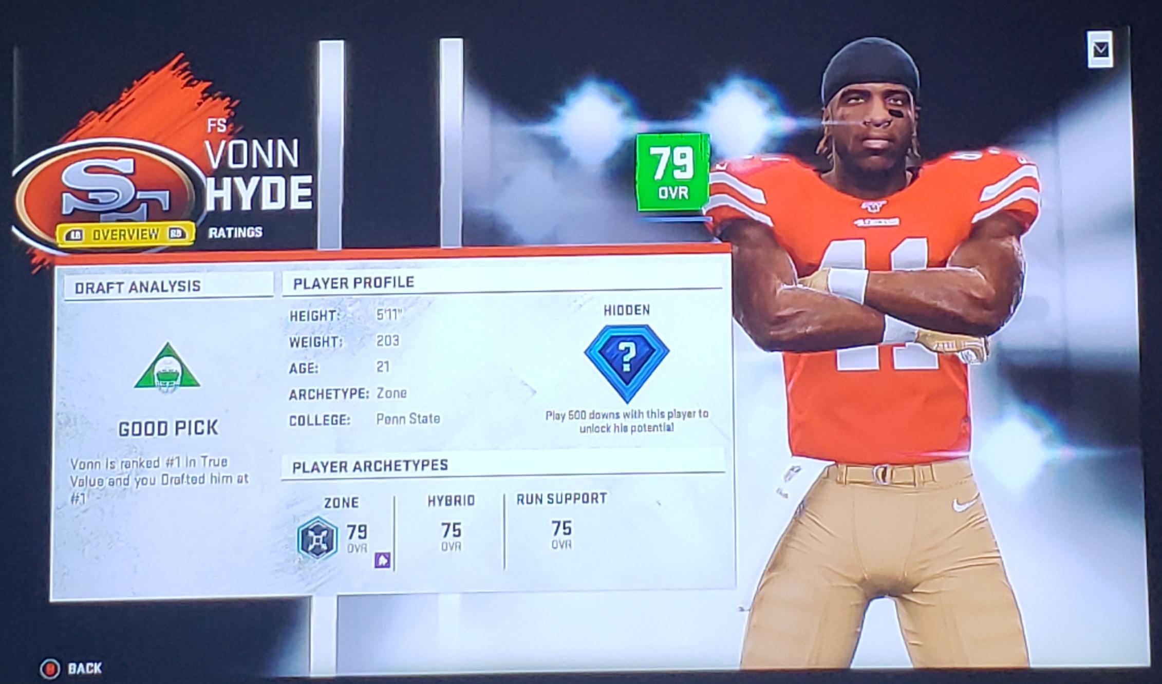 Probably my best pick ever. Heisman winning, 1st overall FS that ended