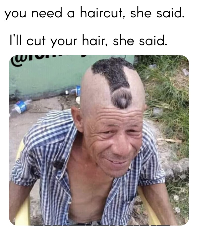 haircuts are essential r/memes