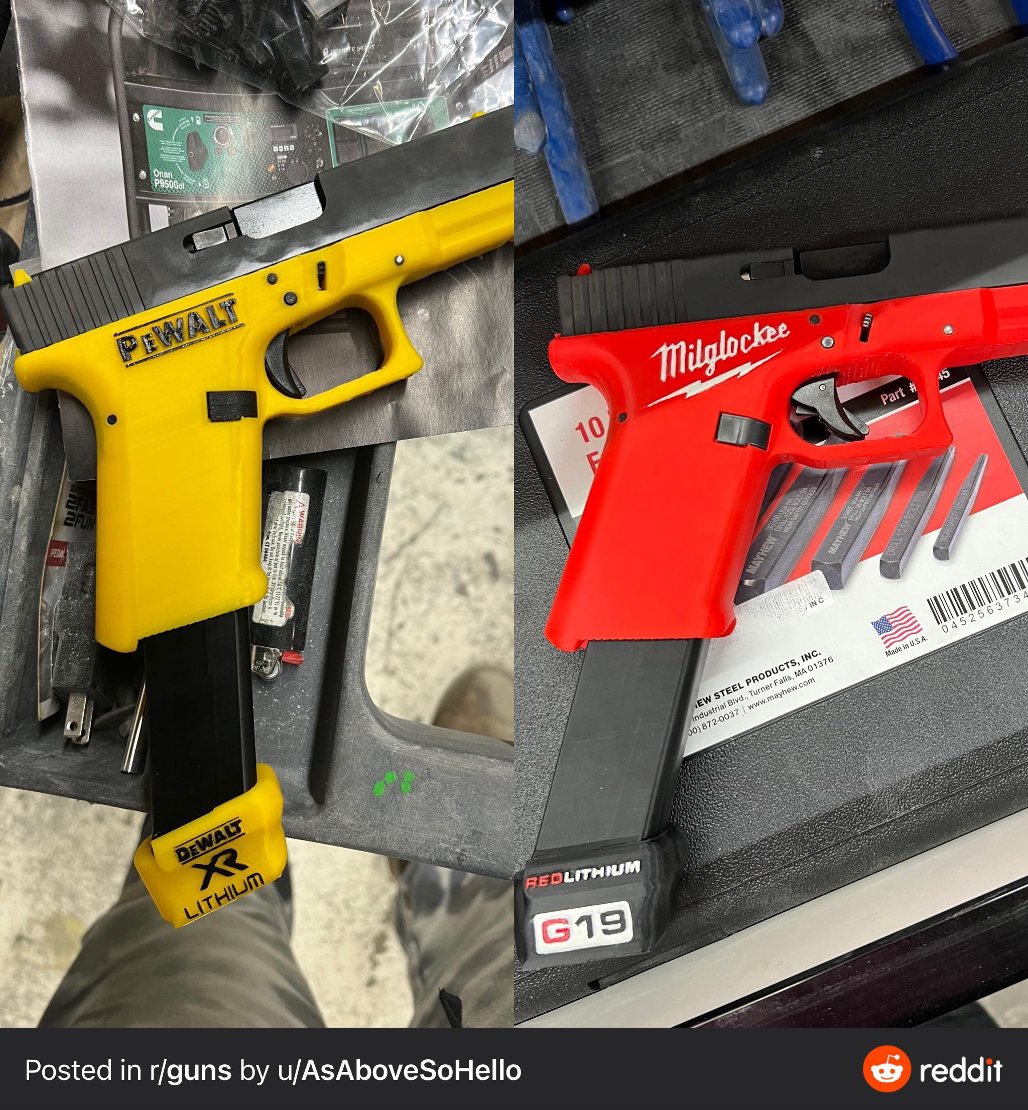 Real Guns To Look Like Toy Guns/ Tools R/ATBGE