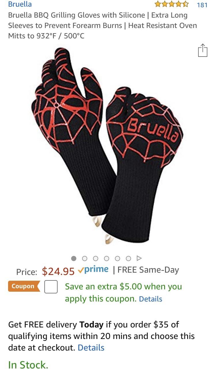 Grilling gloves anyone? r/crappyoffbrands