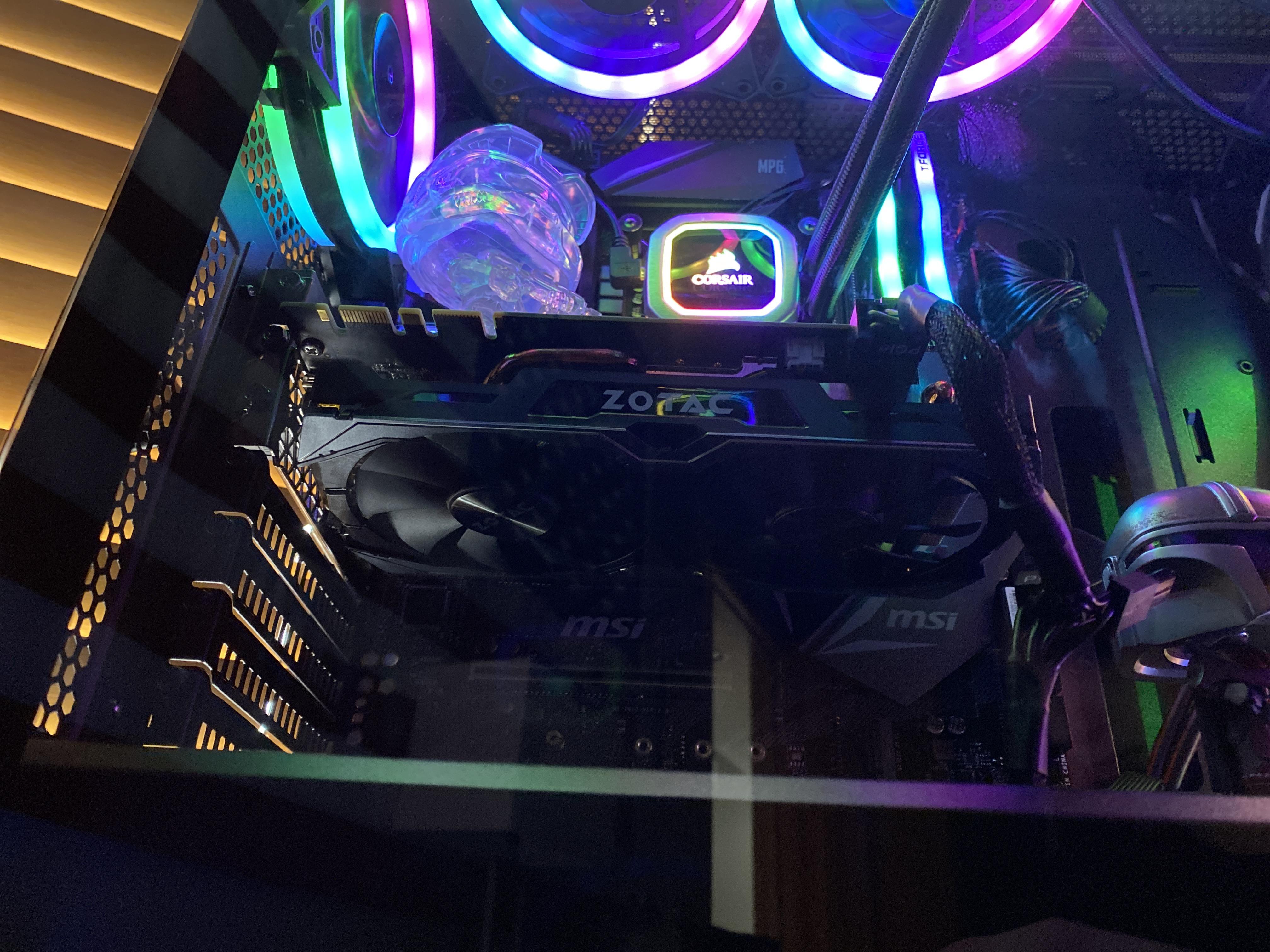 [help] gpu fans not spinning, everything else is running fine and my hdmi is plugged into gpu