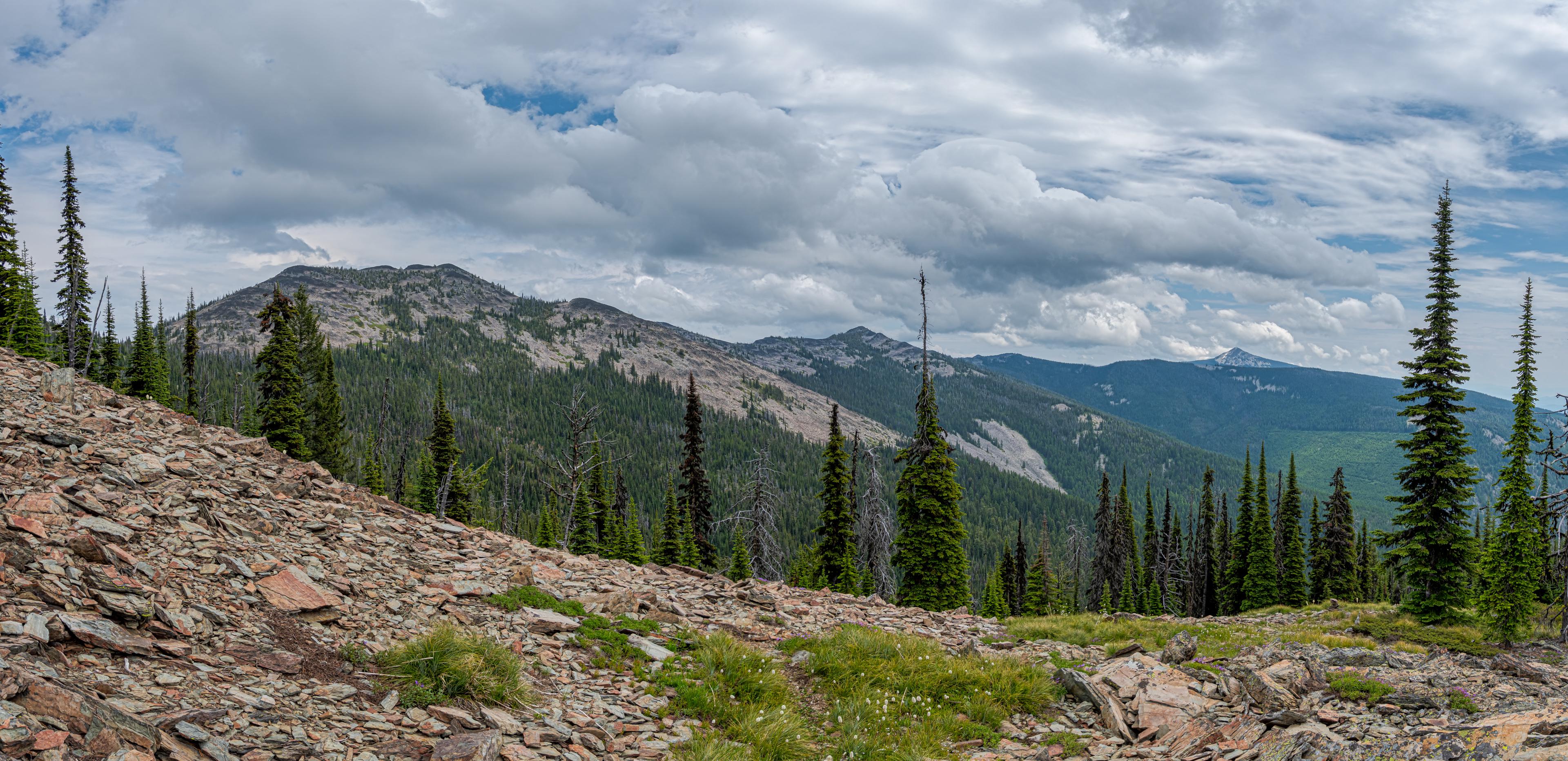 Reservation Divide from nearly the top of McCormick Peak...a thoroughly enjoyable hike with