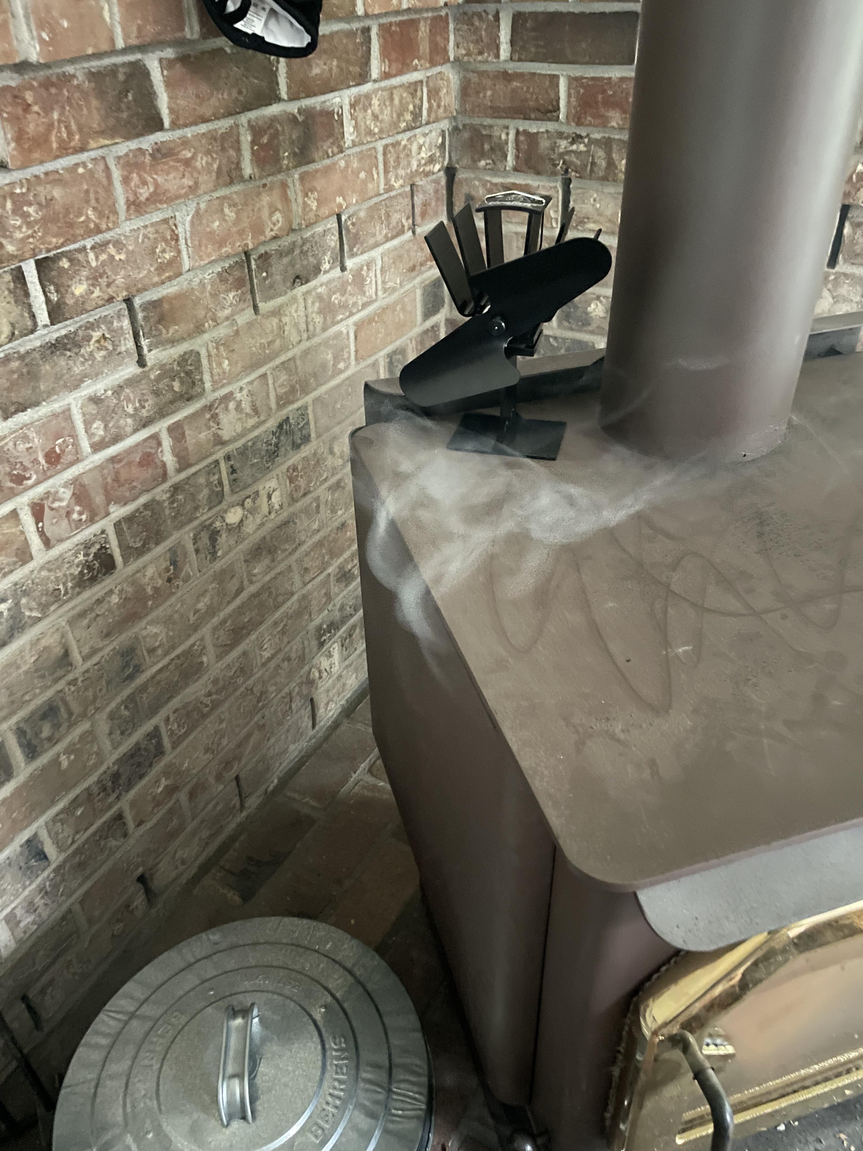 What broke to cause this? Smoke leaking out of the left top side of