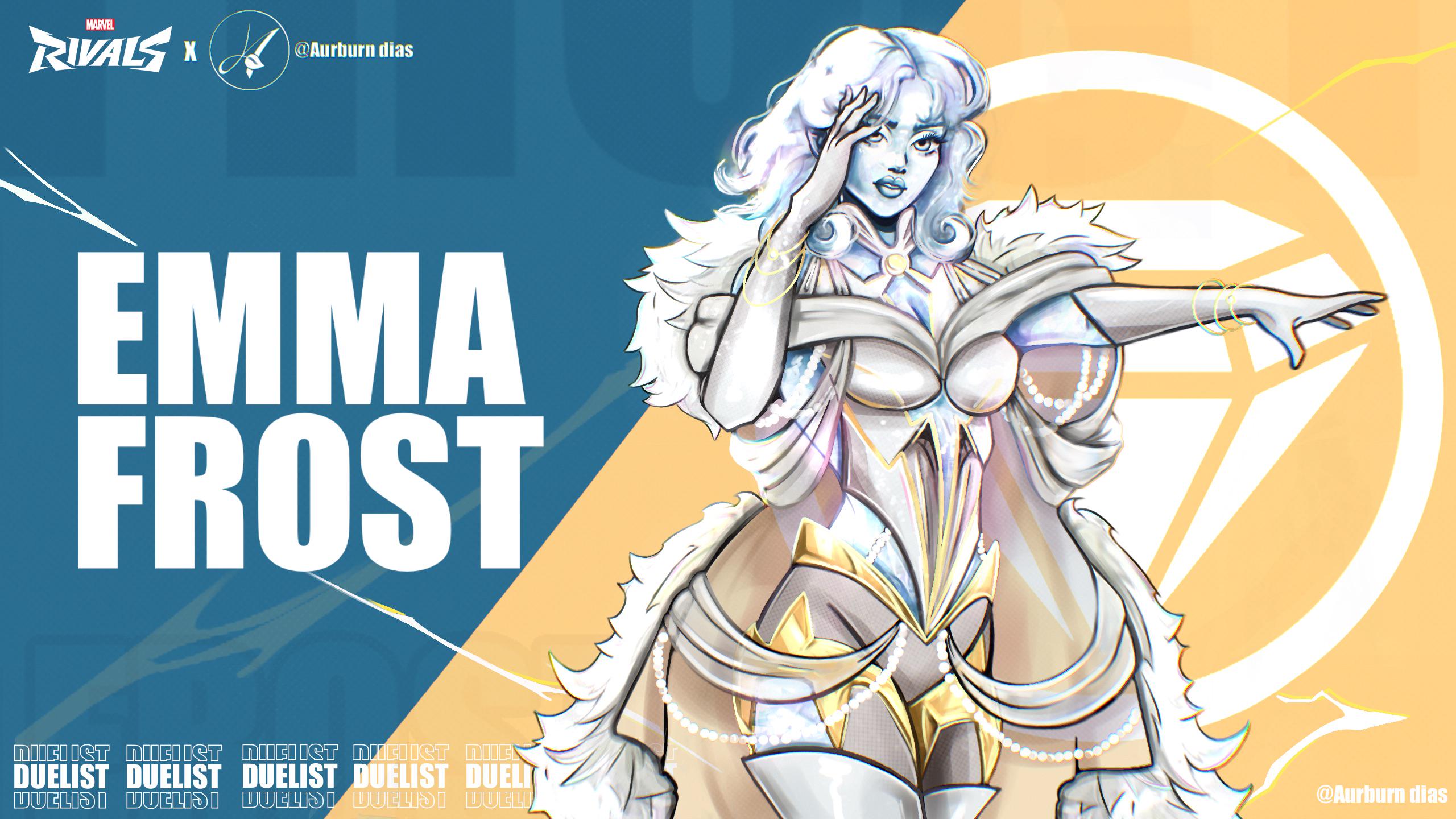 Emma Frost Marvel Rivals Fanart : marvelrivals