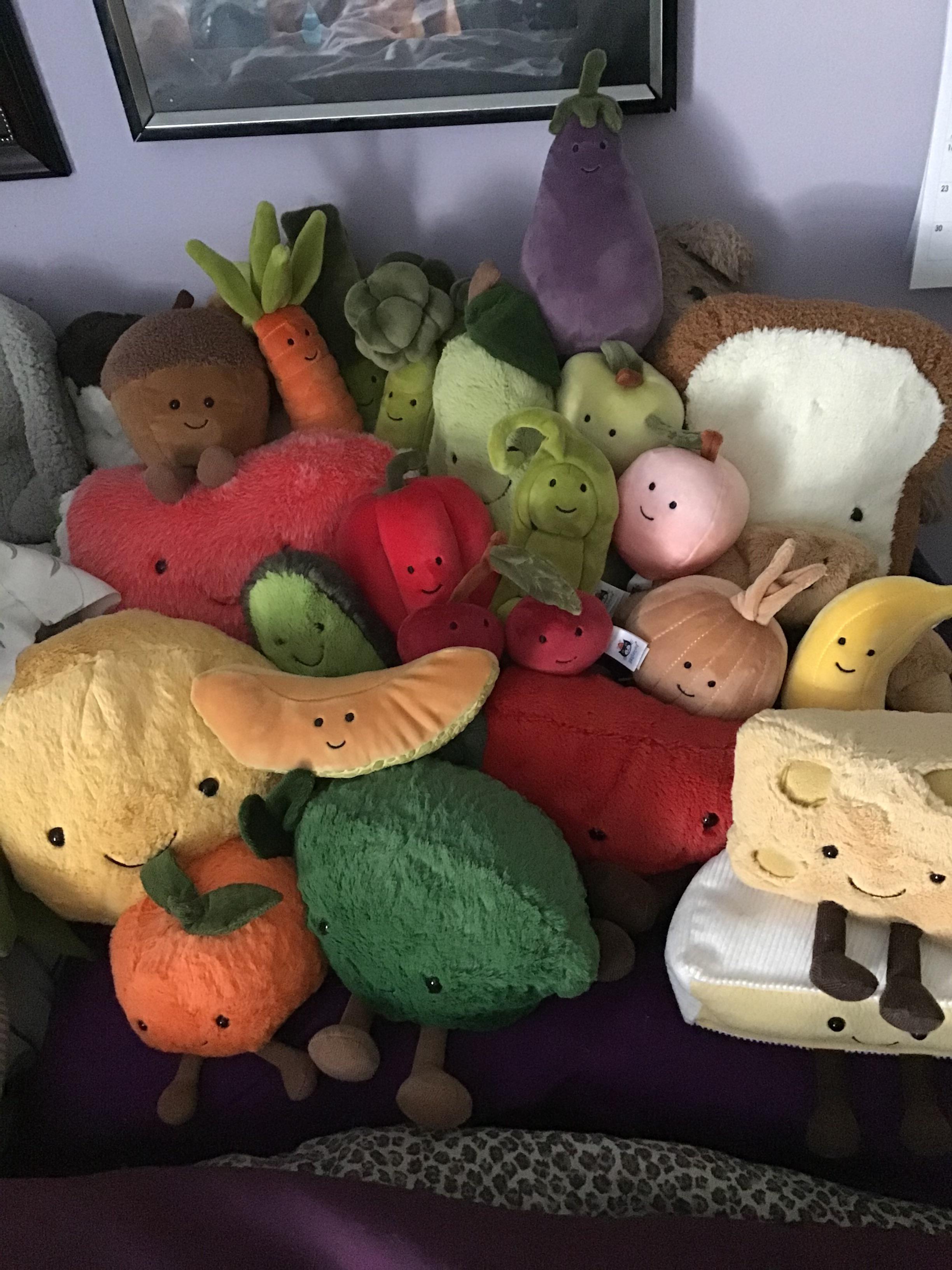 My jellycat food plushies! r/Jellycatplush