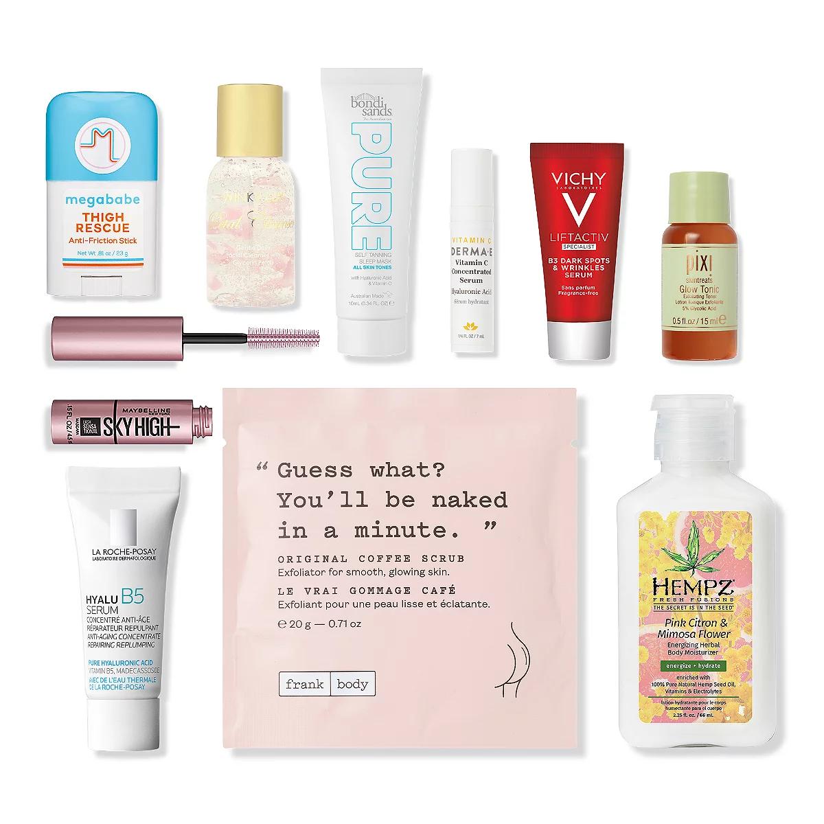 Ulta Beauty Break 10 Piece Gift W/60 Purchase 04/11/22 Only r