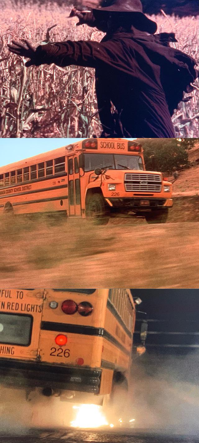 In Jeepers Creepers 2 (2003), the Creeper throws a shuriken (??) at the