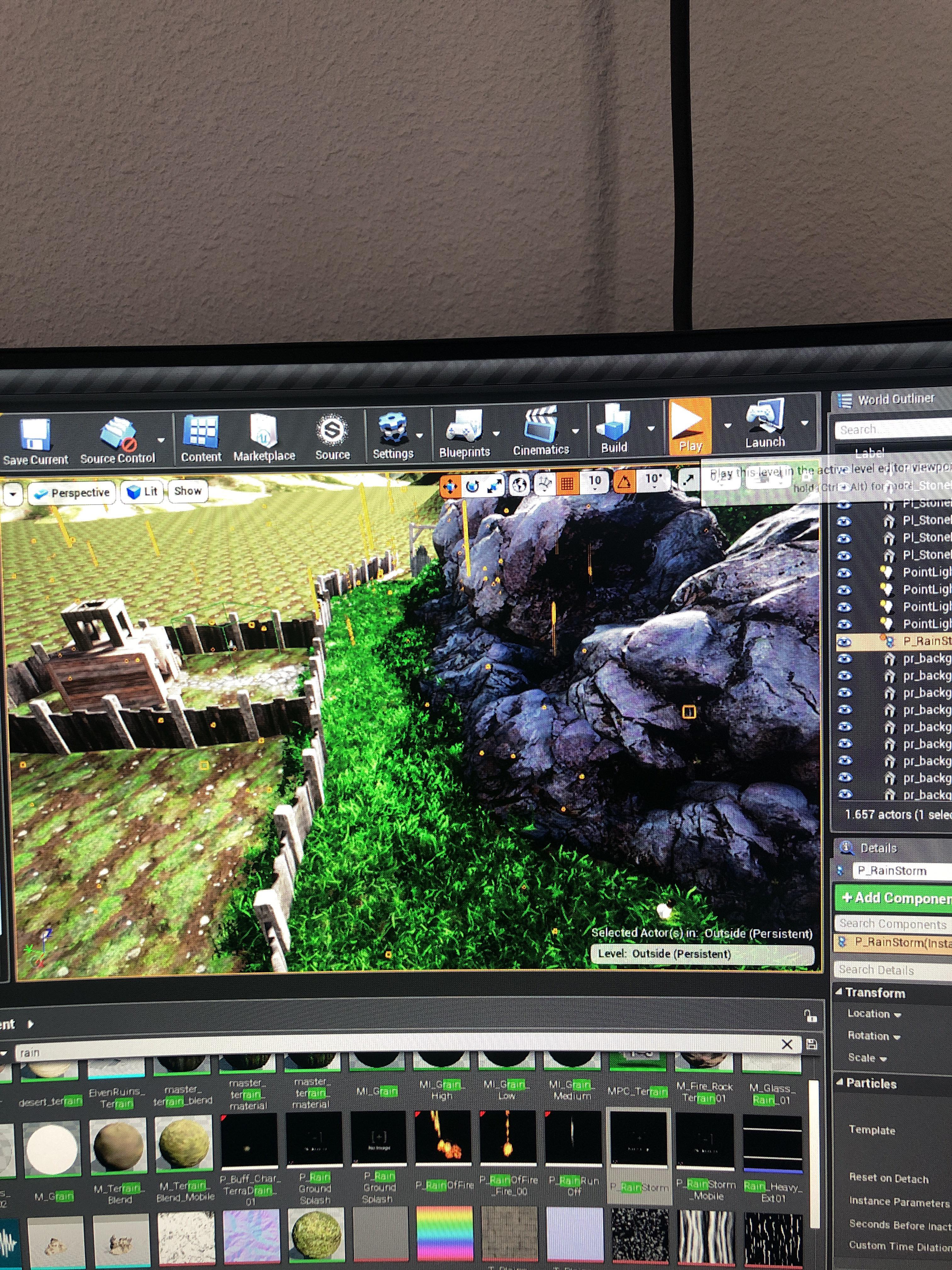 What the heck, the second 'stuck' screen in ue4, really
