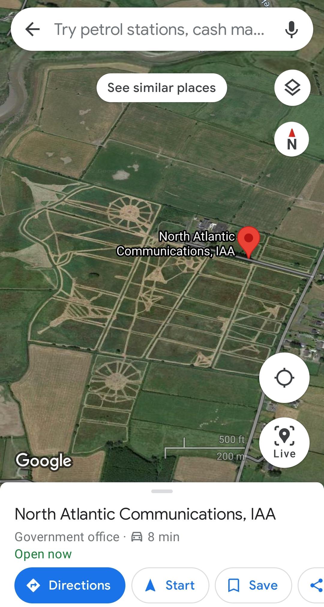 Are we communicating with aliens?? 👽 Spotted off Limerick to Galway