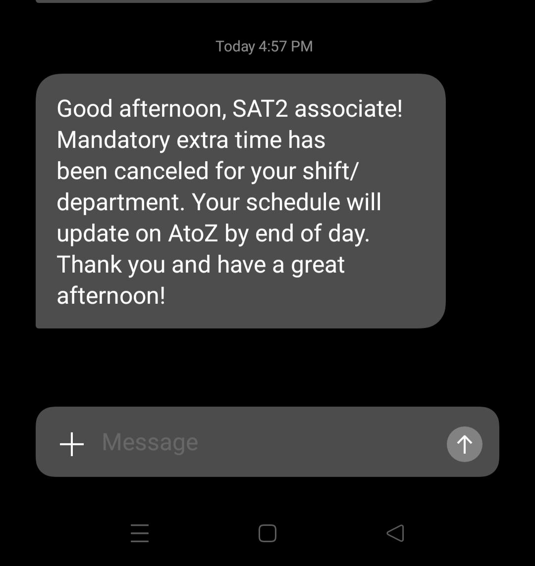 ...And I was actually looking forward to making more money 😑😒 r/AmazonFC