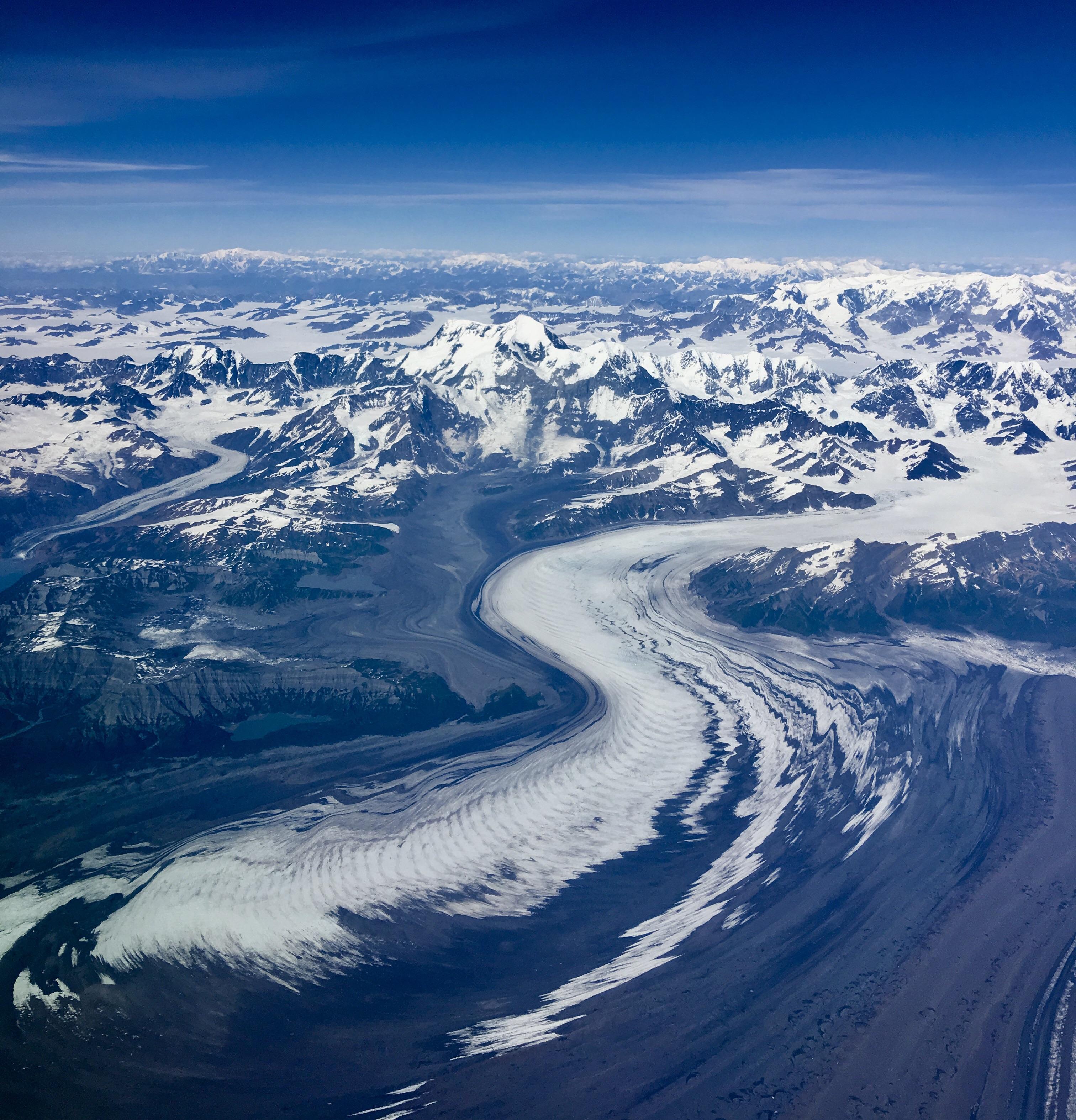 Flew over Yakutat Alaska and found a glitch in the matrix [OC