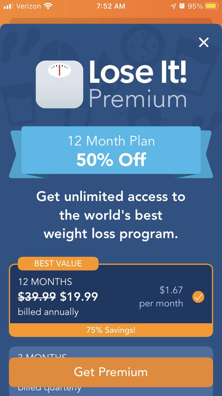 Is Lose It! Premium worth it? r/CICO