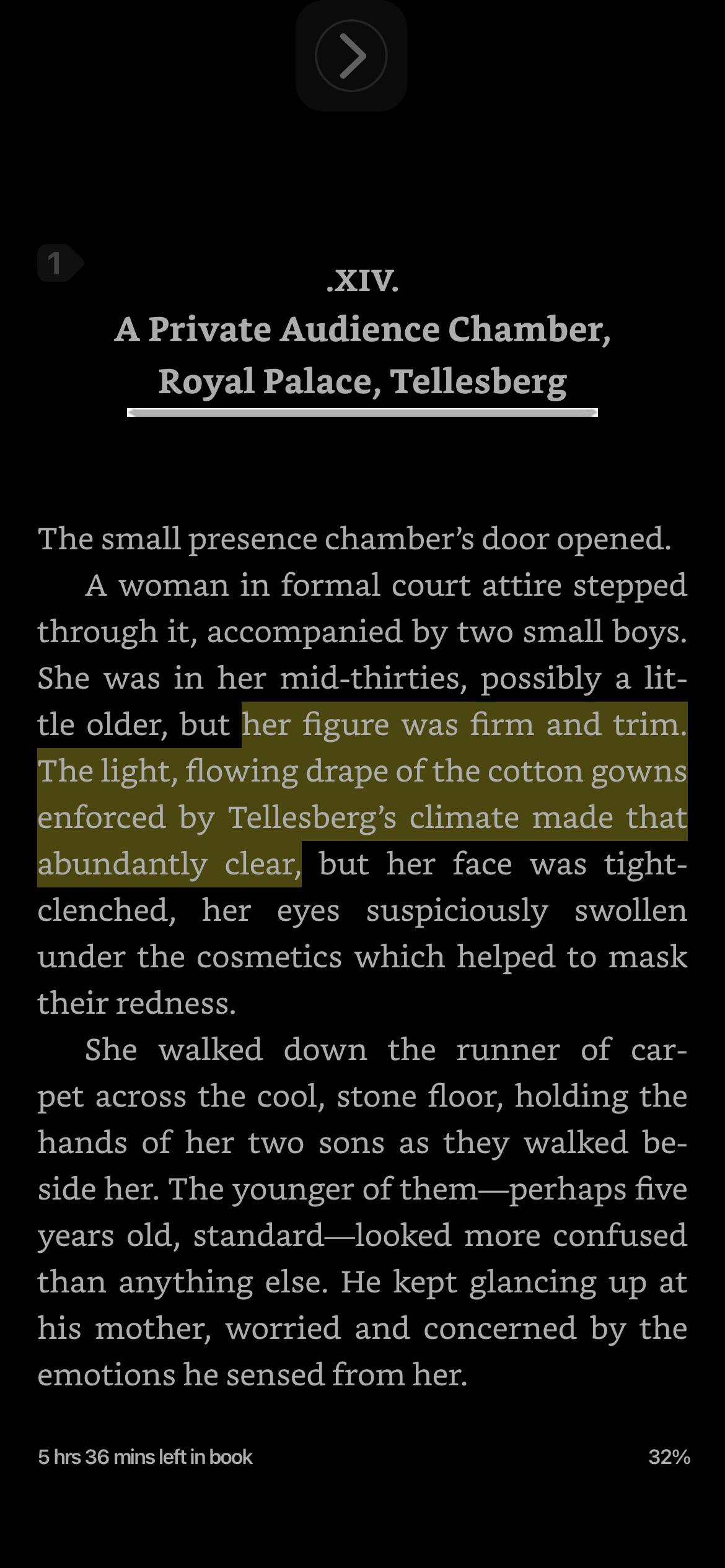 Subtle male gaze alert The first thing the narrator decided we needed