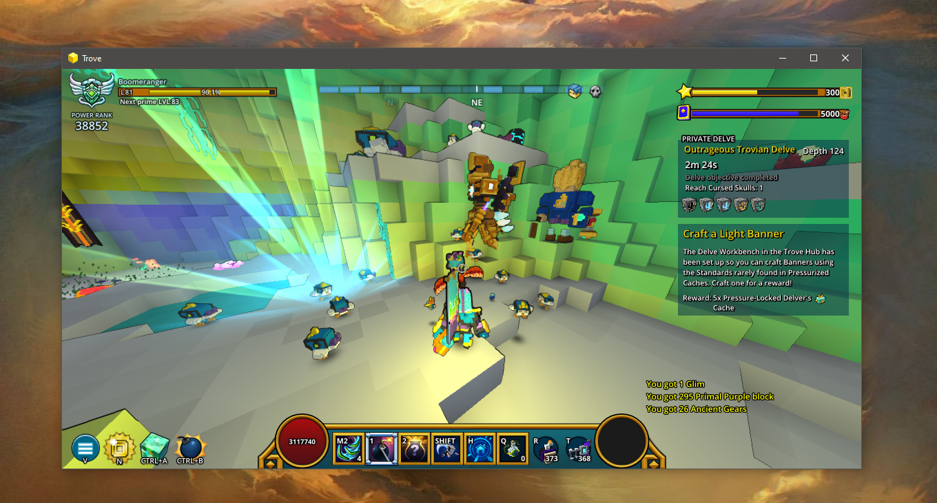 new boomeranger is interesting! r/Trove