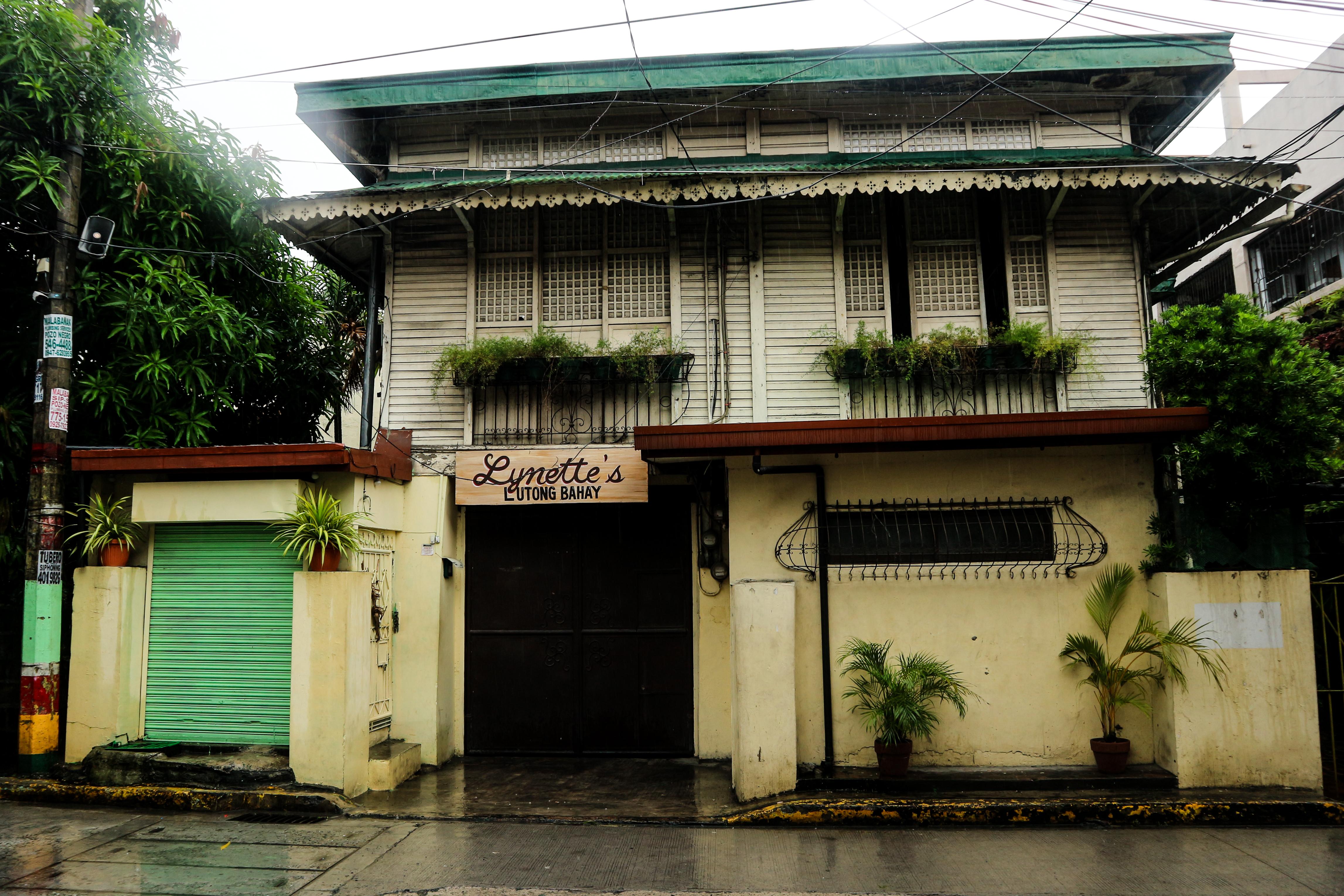 An old house in Sta Ana District in Manila. I hope government or LGUs