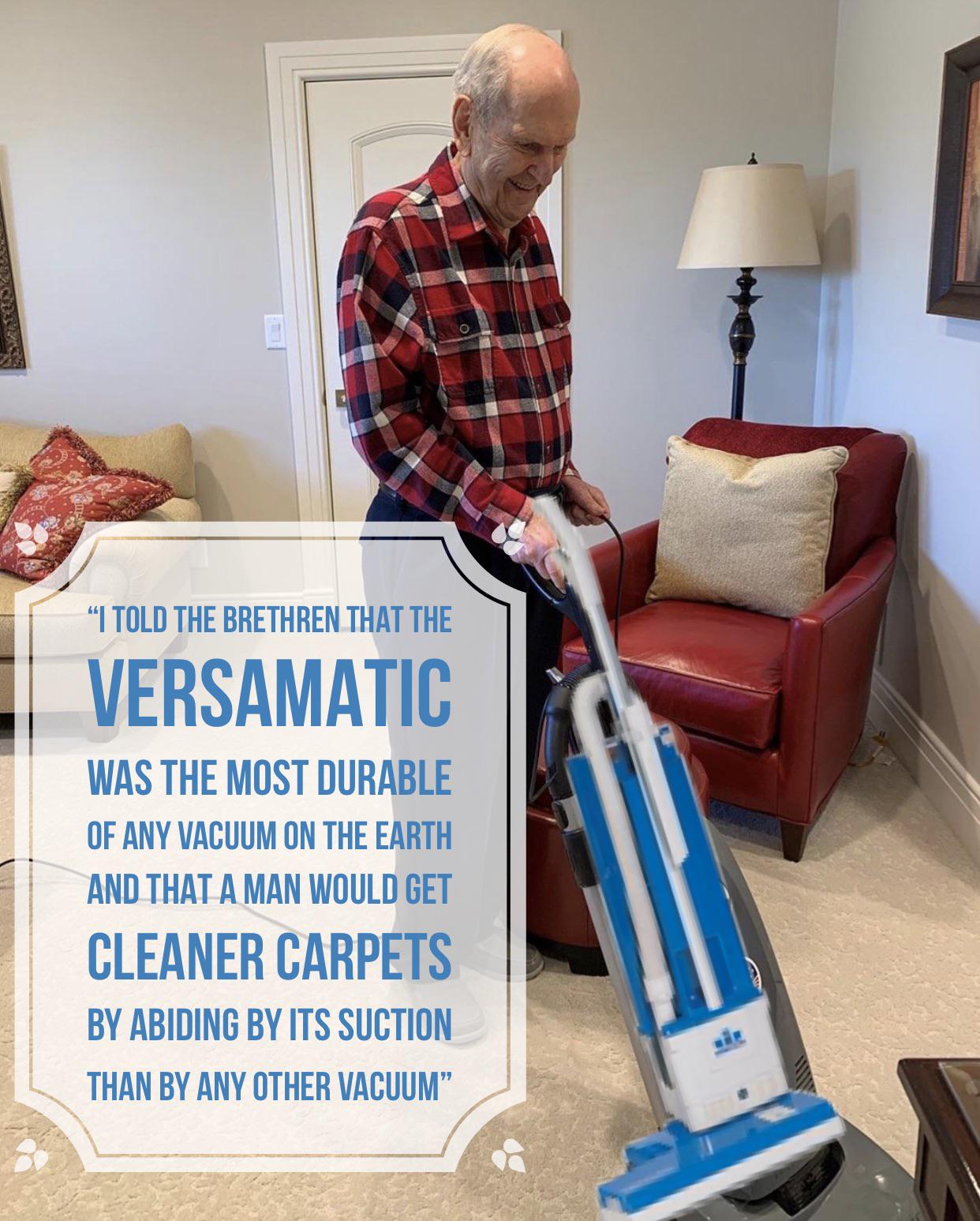 Why was he using the wrong vacuum? r/latterdaysaints