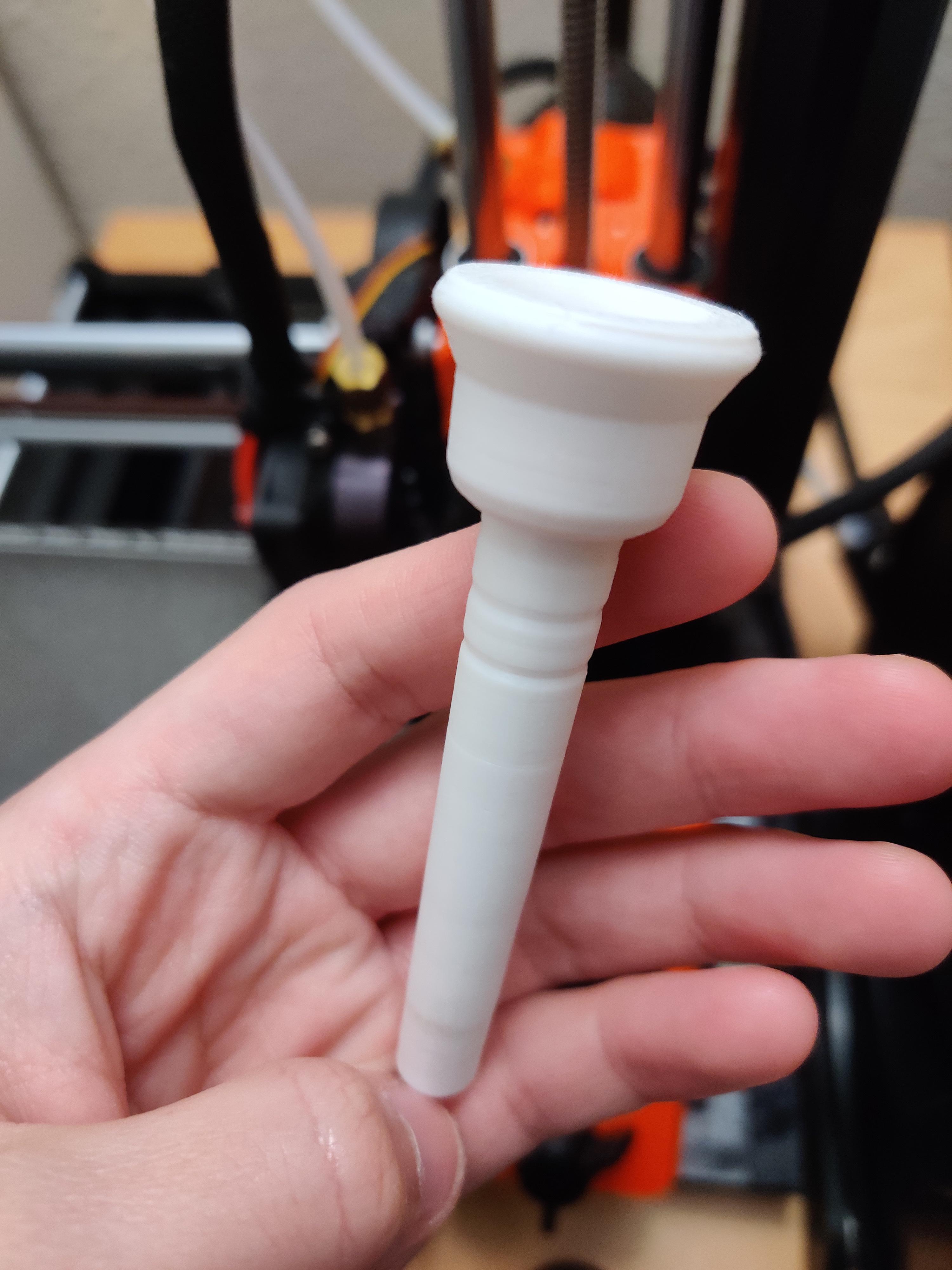 Just 3D printed a screamer mouthpiece. It surprisingly works pretty