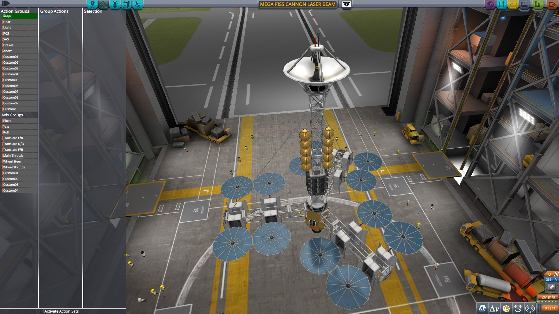 mega piss cannon laser beam.mp4 r/KerbalSpaceProgram