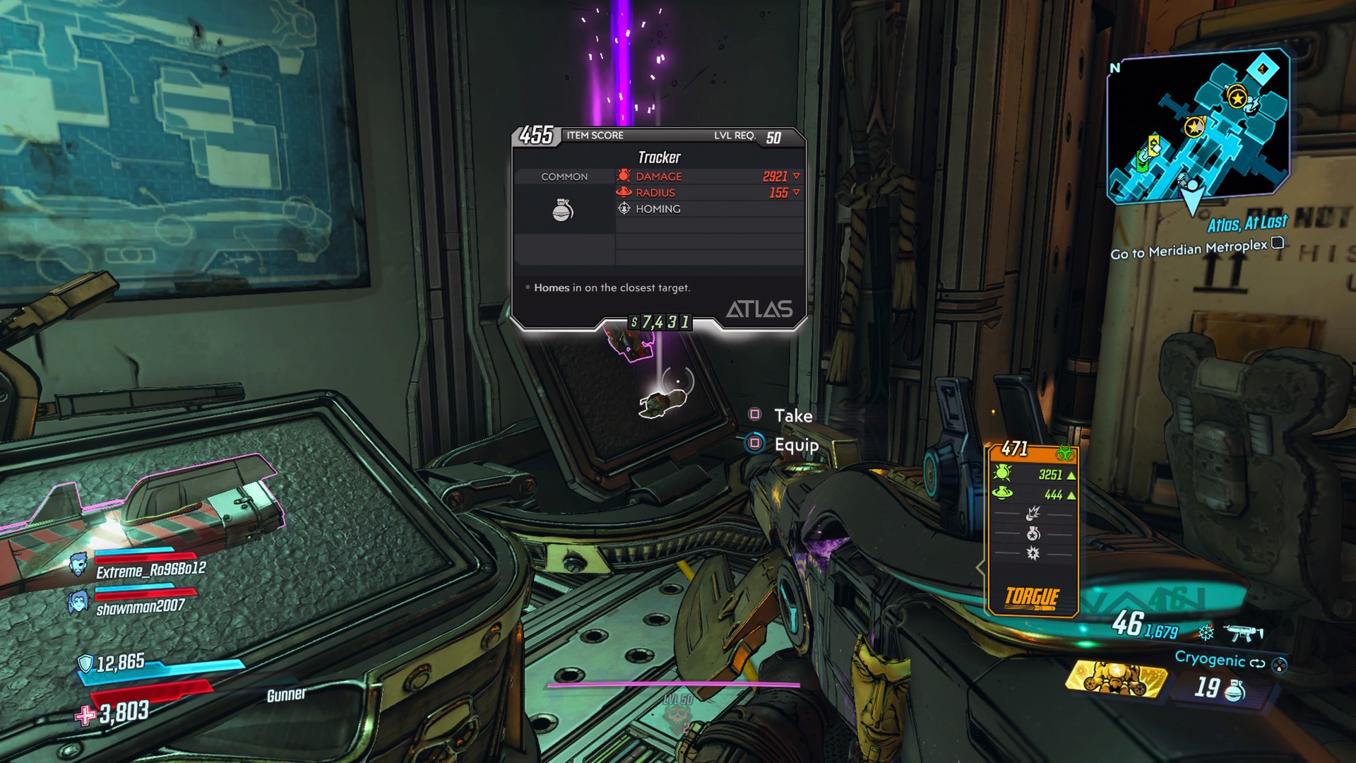 Golden chest has many decent weapons huh... r/borderlands3