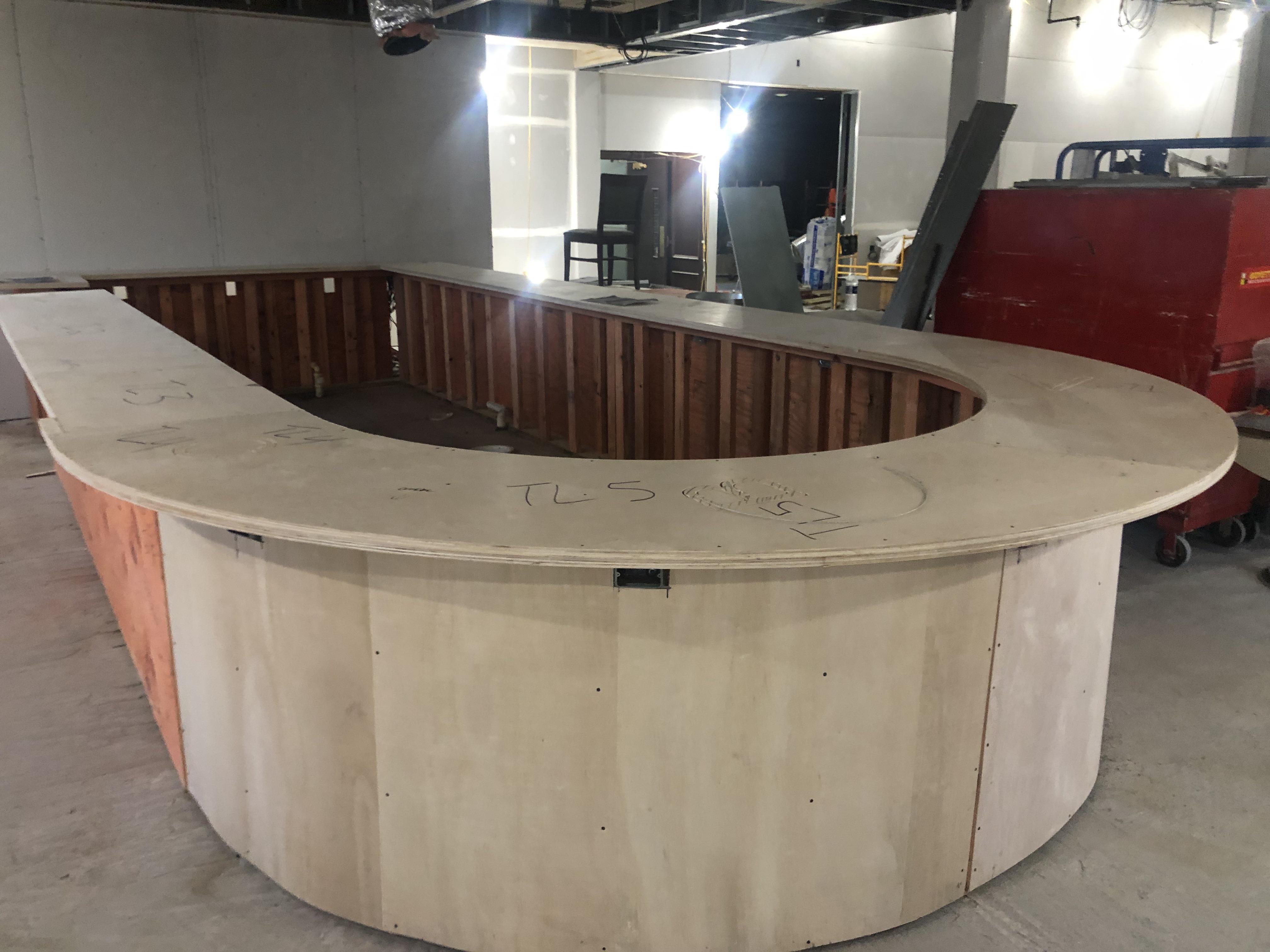 Had a slow day being a tin knocker so I helped the carpenters build and