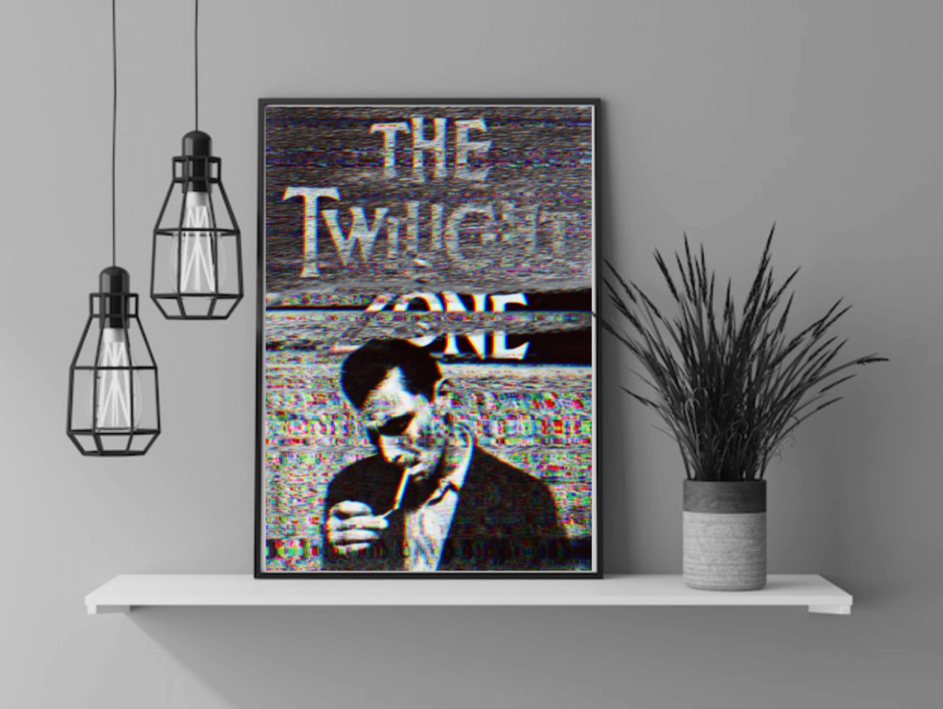 Twilight Zone, Rod Serling Print r/TwilightZone