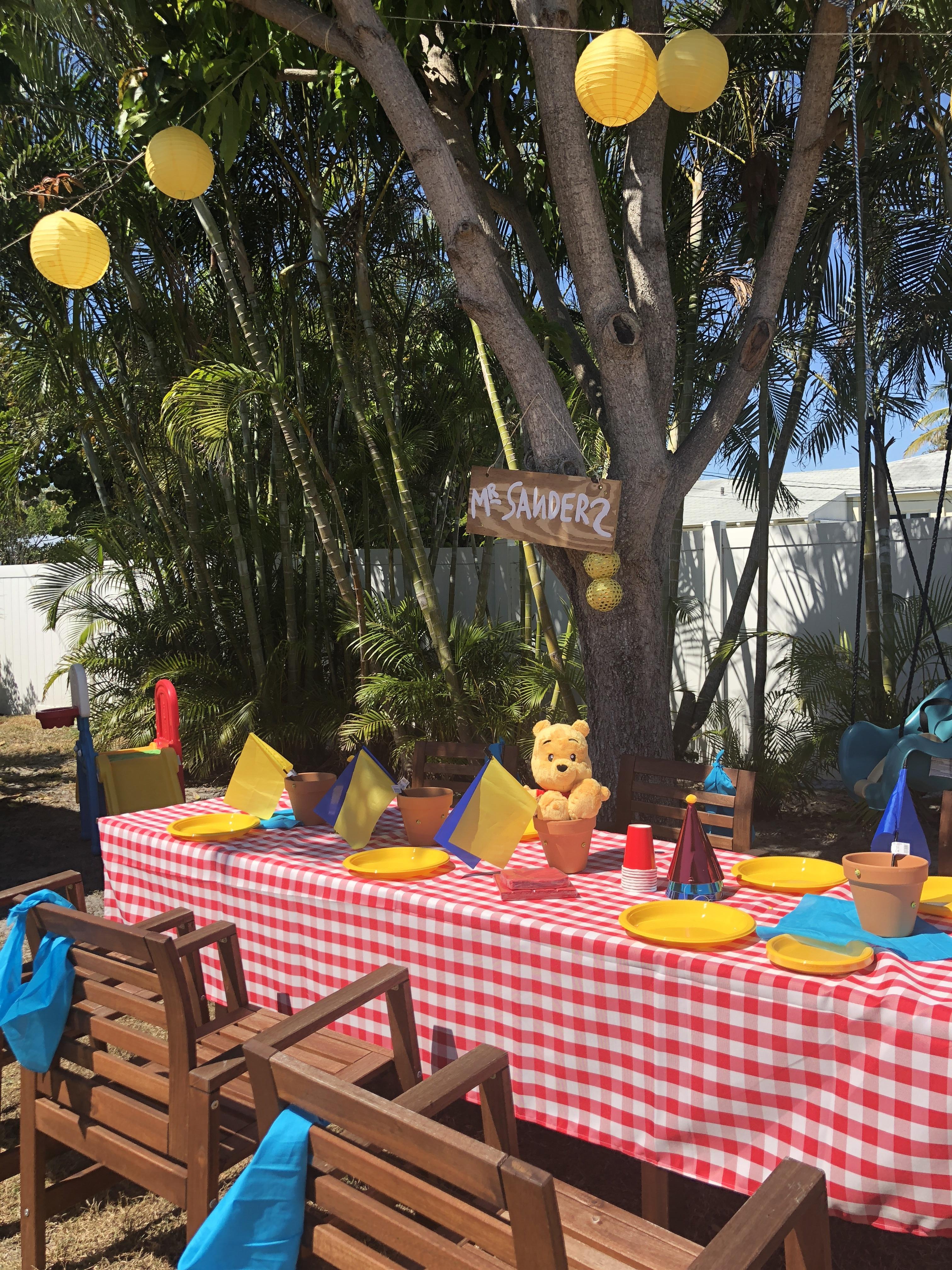 My nephew turned 2 this week! We threw him A Hero’s Party! r/Winniethepooh