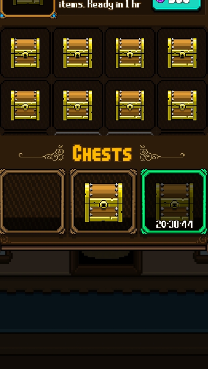 It's that possible? Common chest is ready in 1 hour instead 24 hours