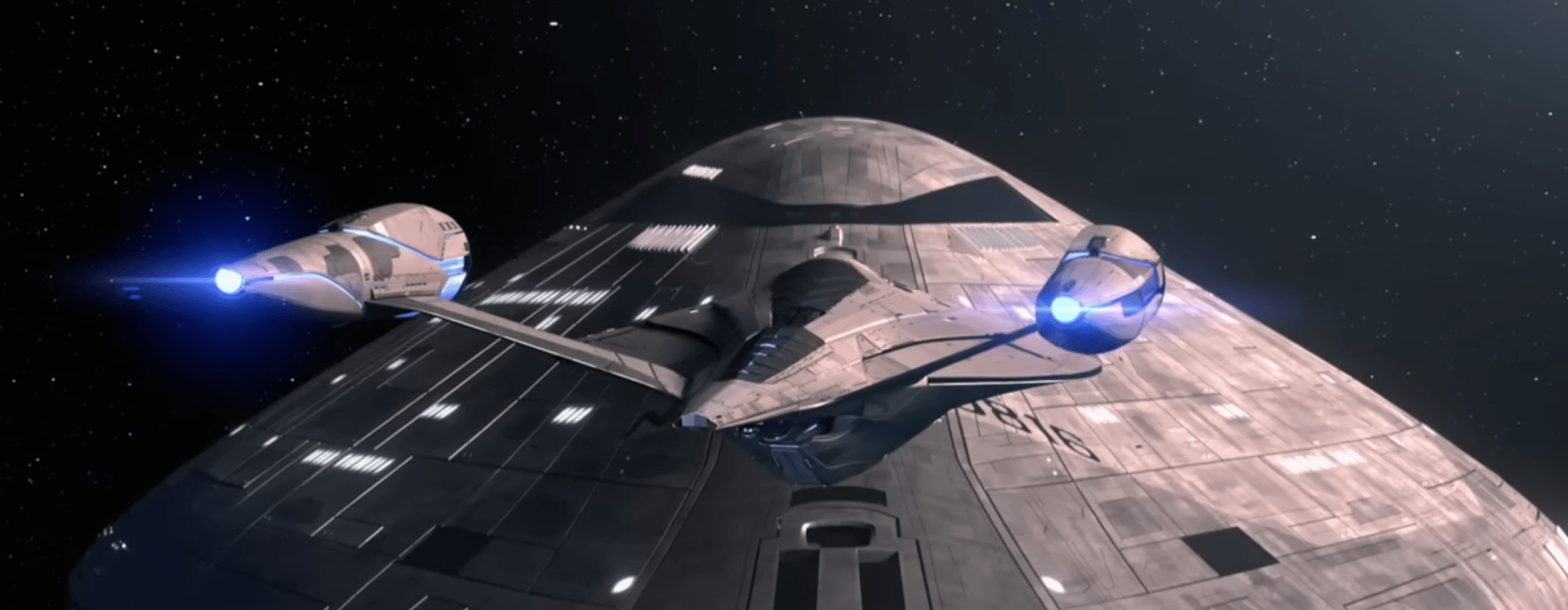 USS Protostar [NX76884] staring down USS Dauntless [NCC80816] in Star