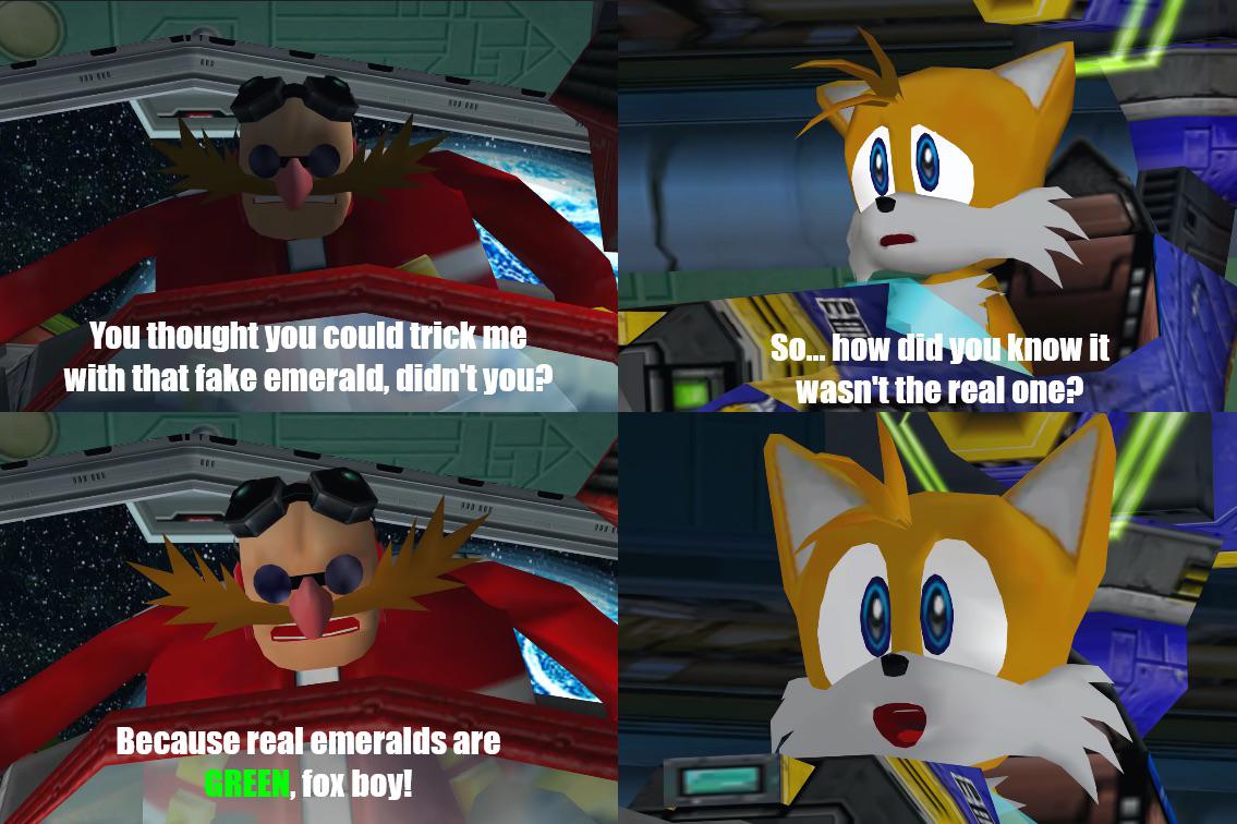 Tails made one HUGE mistake r/AdventureMemes