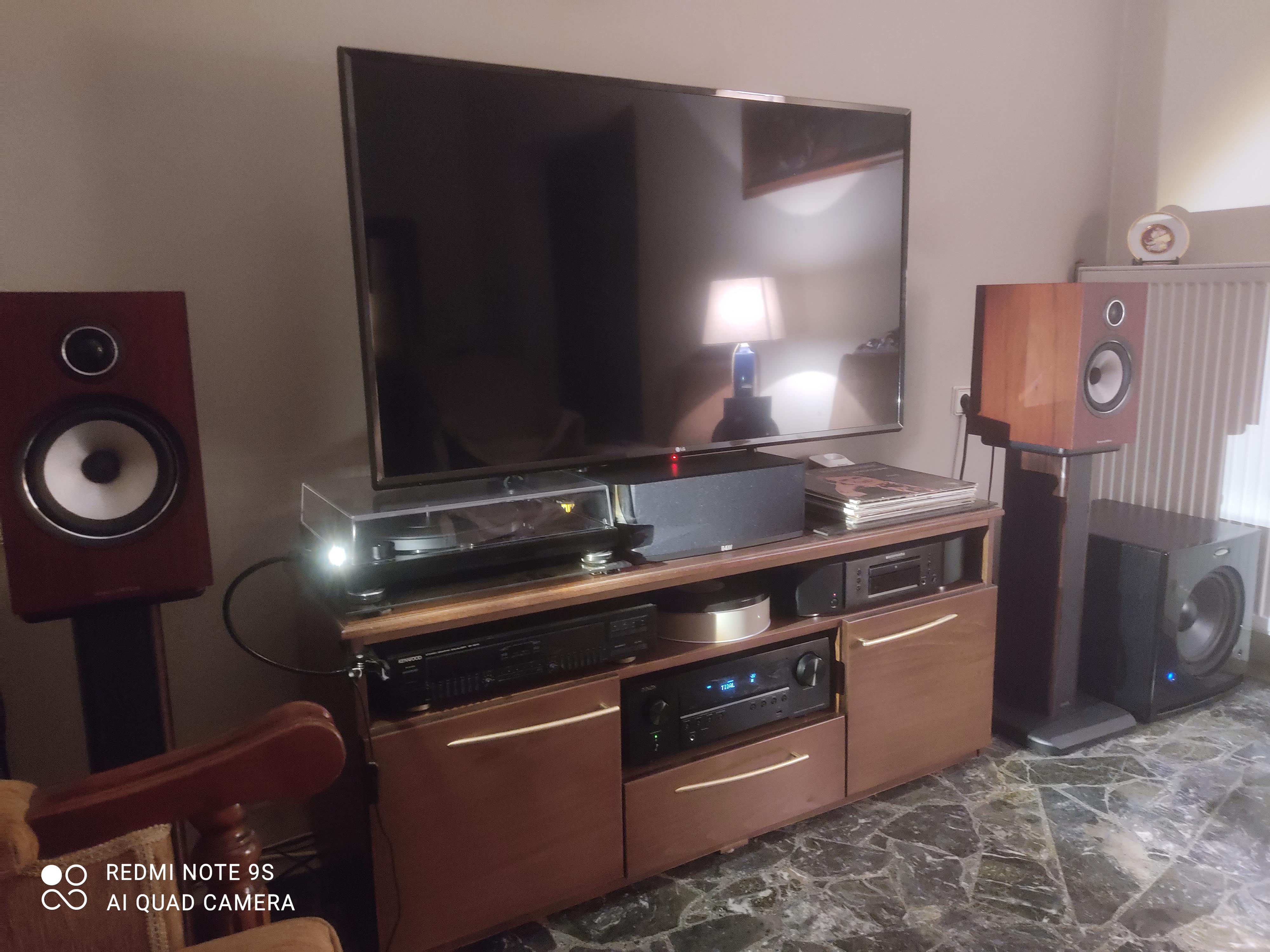 Home theater update B&W 706 s2 r/hometheater